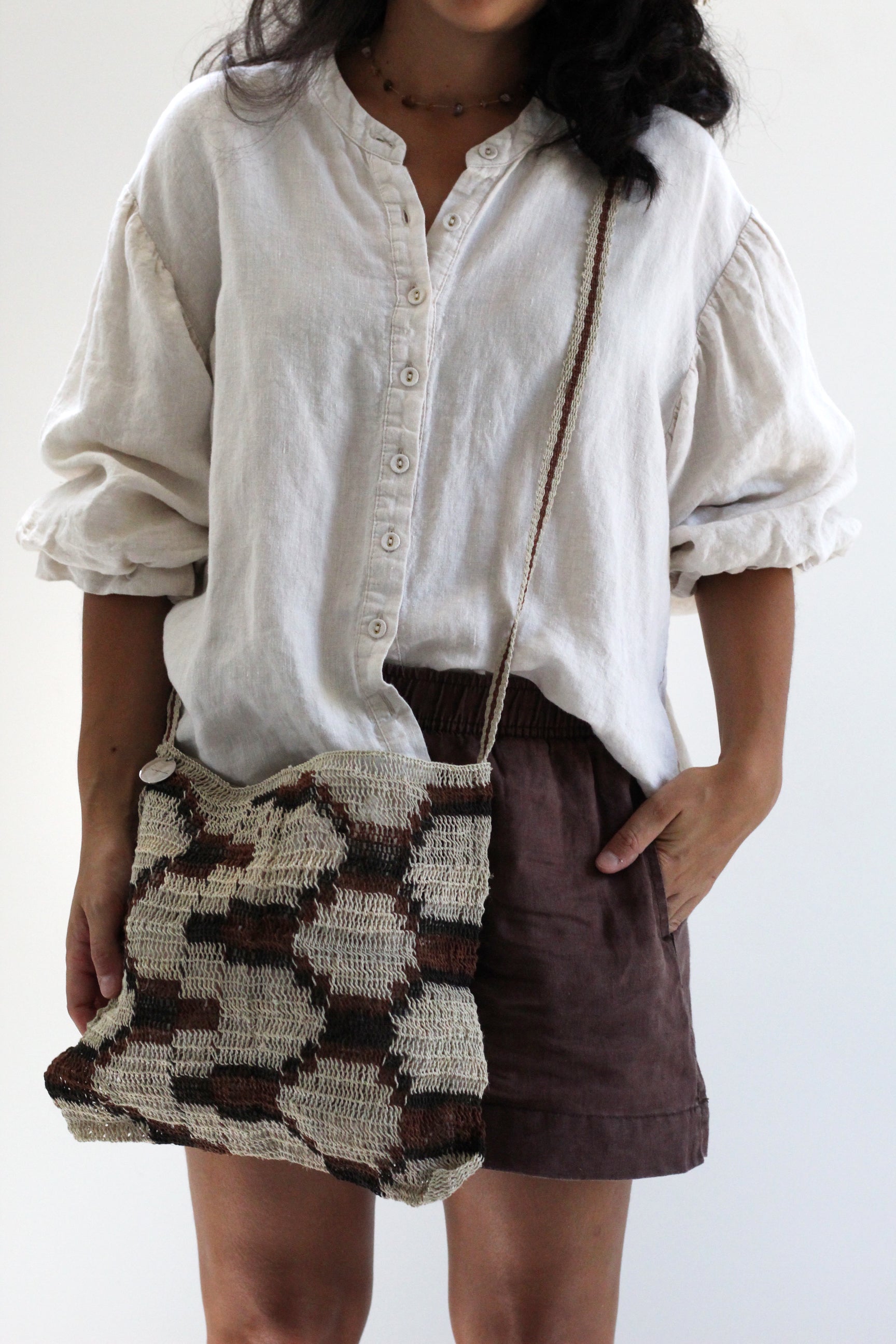 Hand woven Tierra Bag #0261