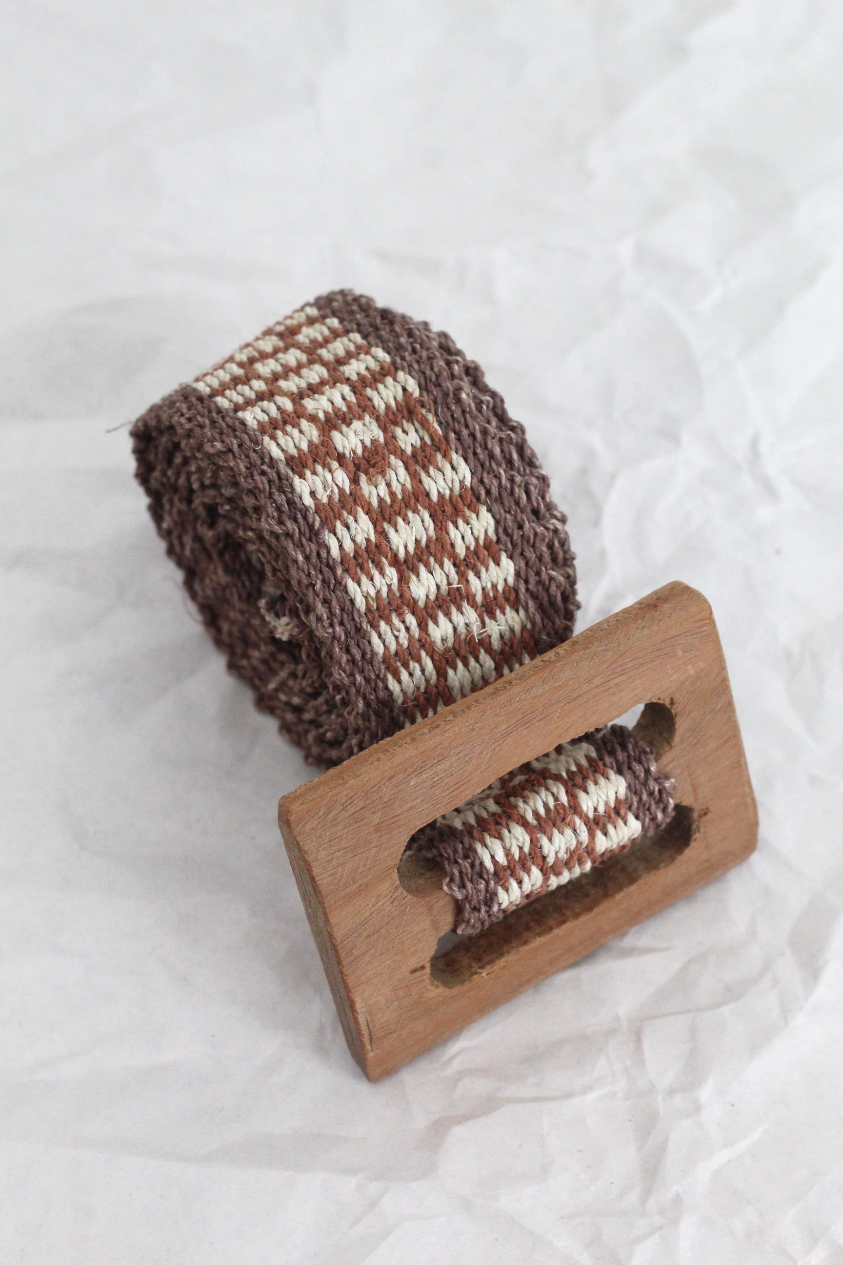 Belt #0216, chaguar fibre by Wichi artisans, Argentina