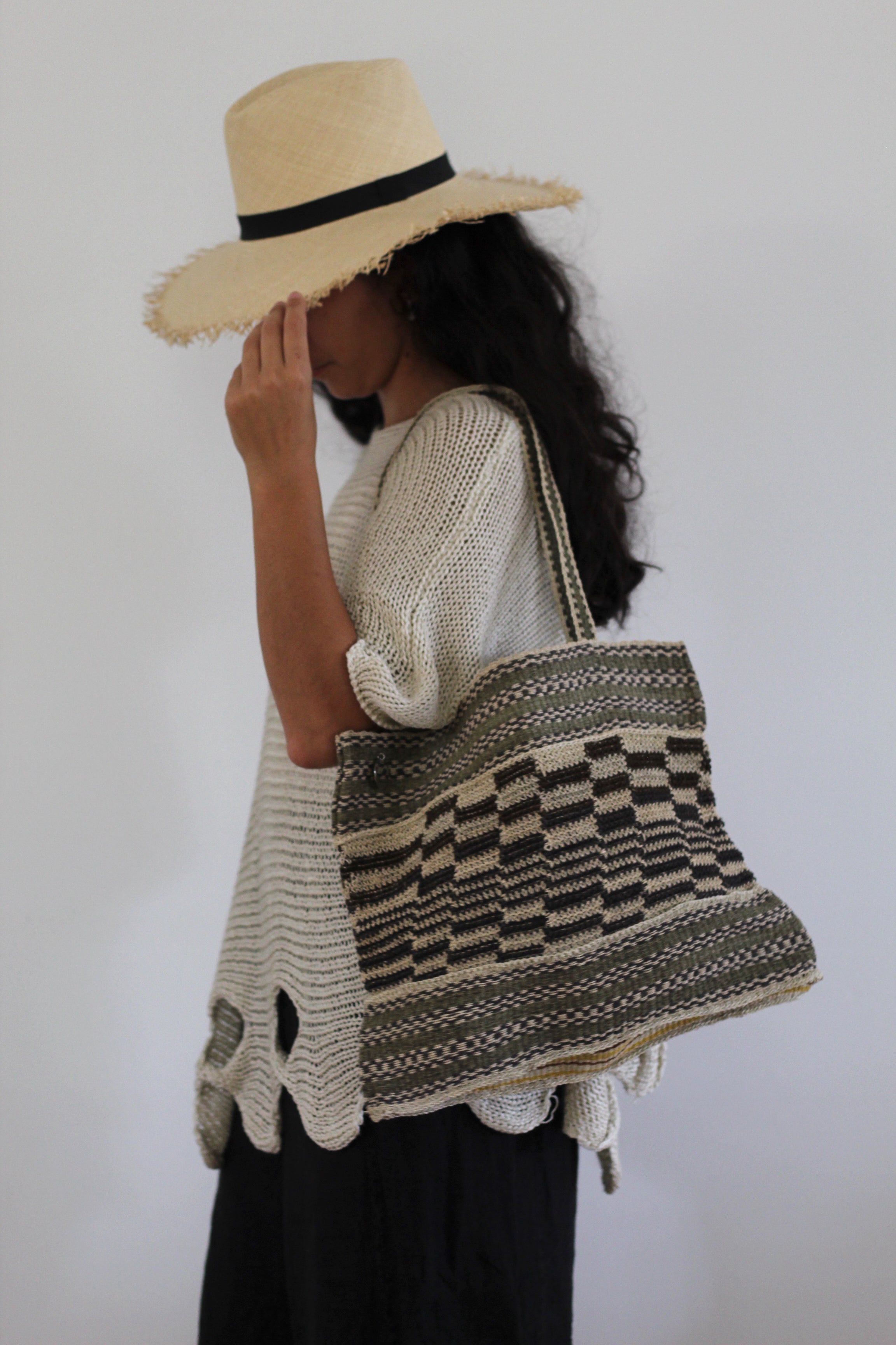 Hand woven Tierra Bag #0360