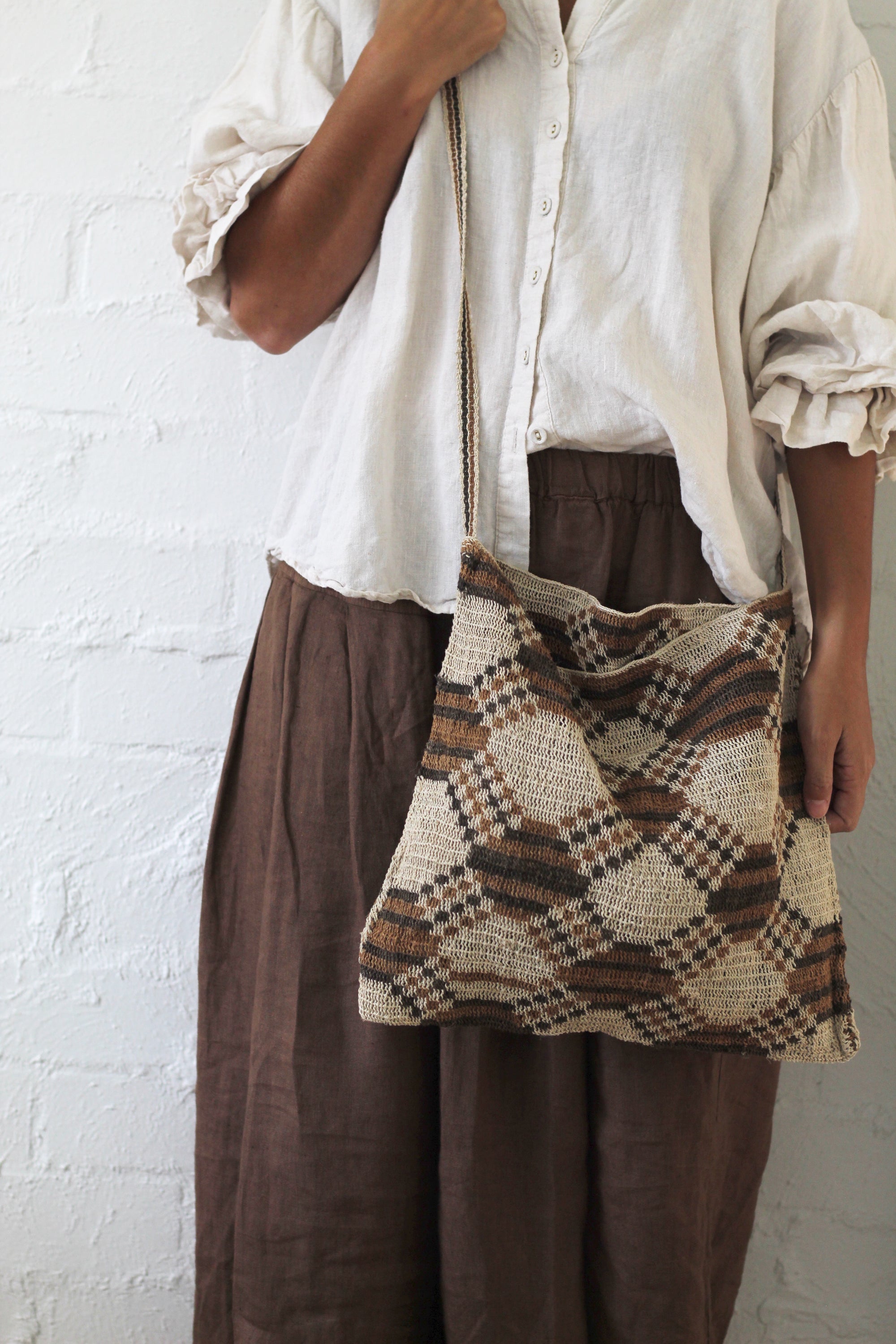 Hand woven Tierra Bag 