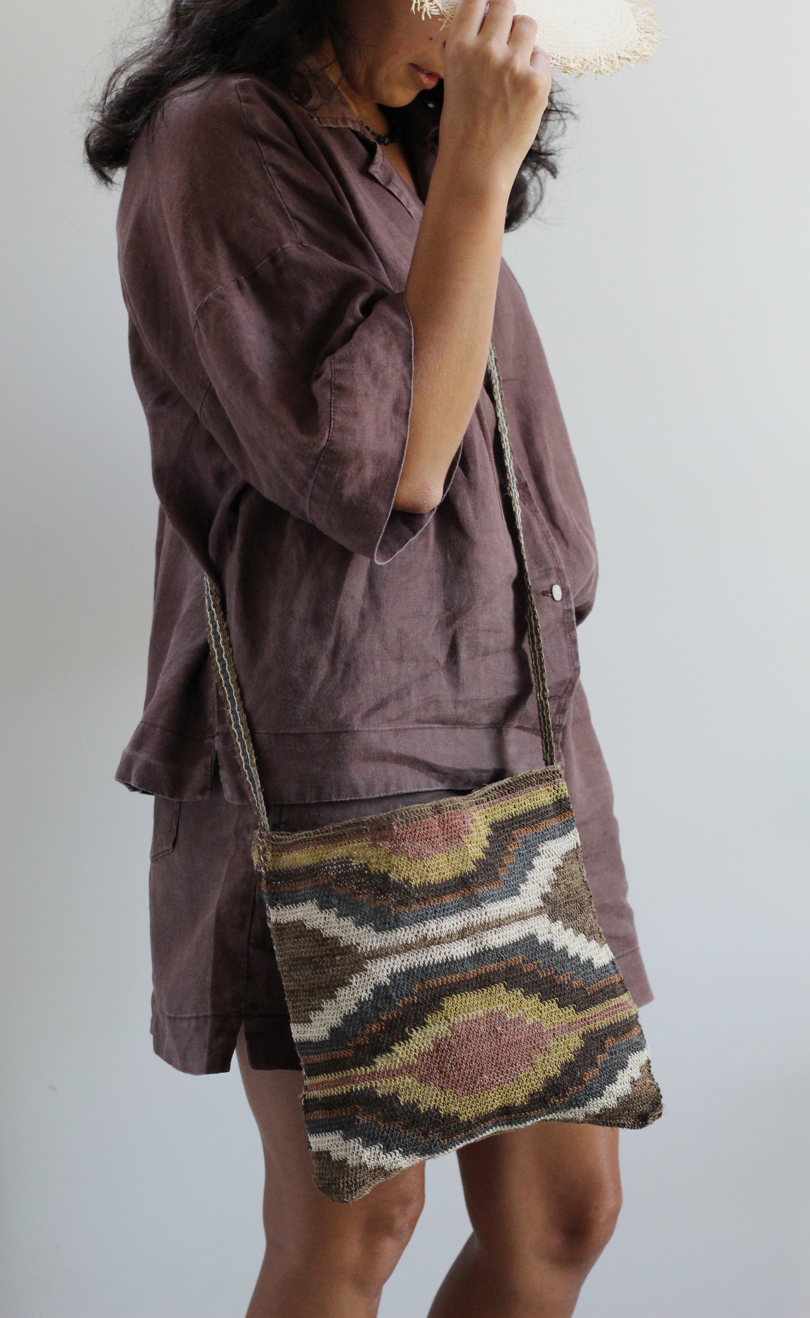 Hand woven Tierra Bag #0273