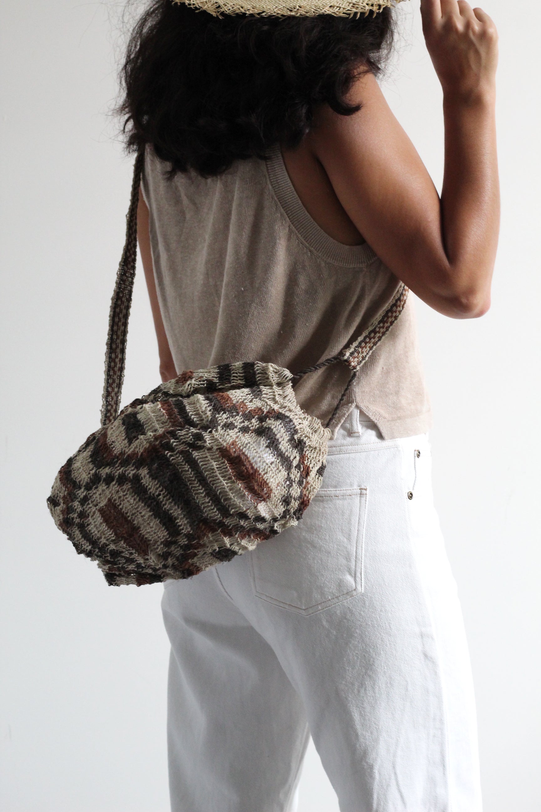 Hand woven Sling Bag