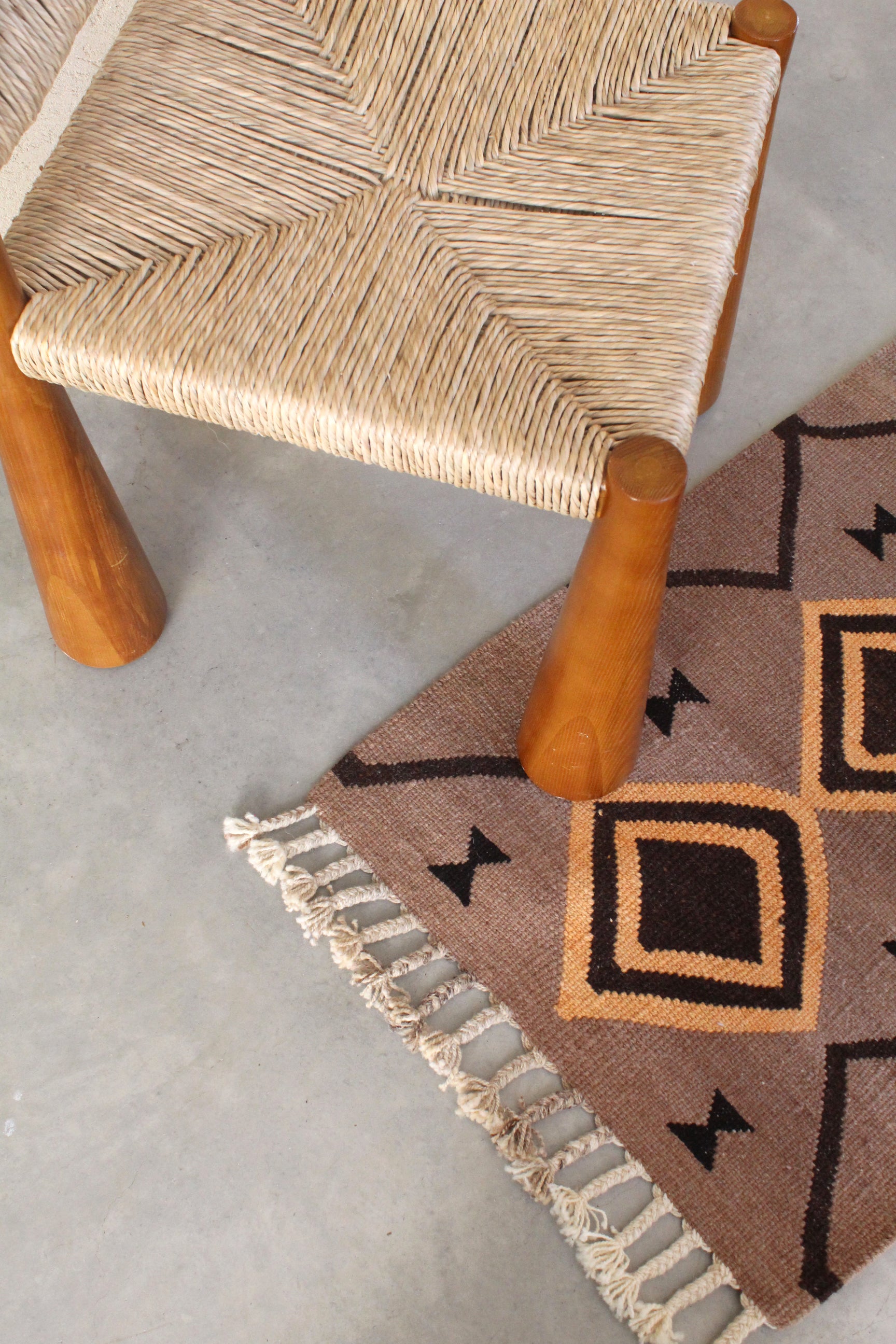 Formosa Qom Textile #023, handwoven sheep wool by Qom artisans, Argentina
