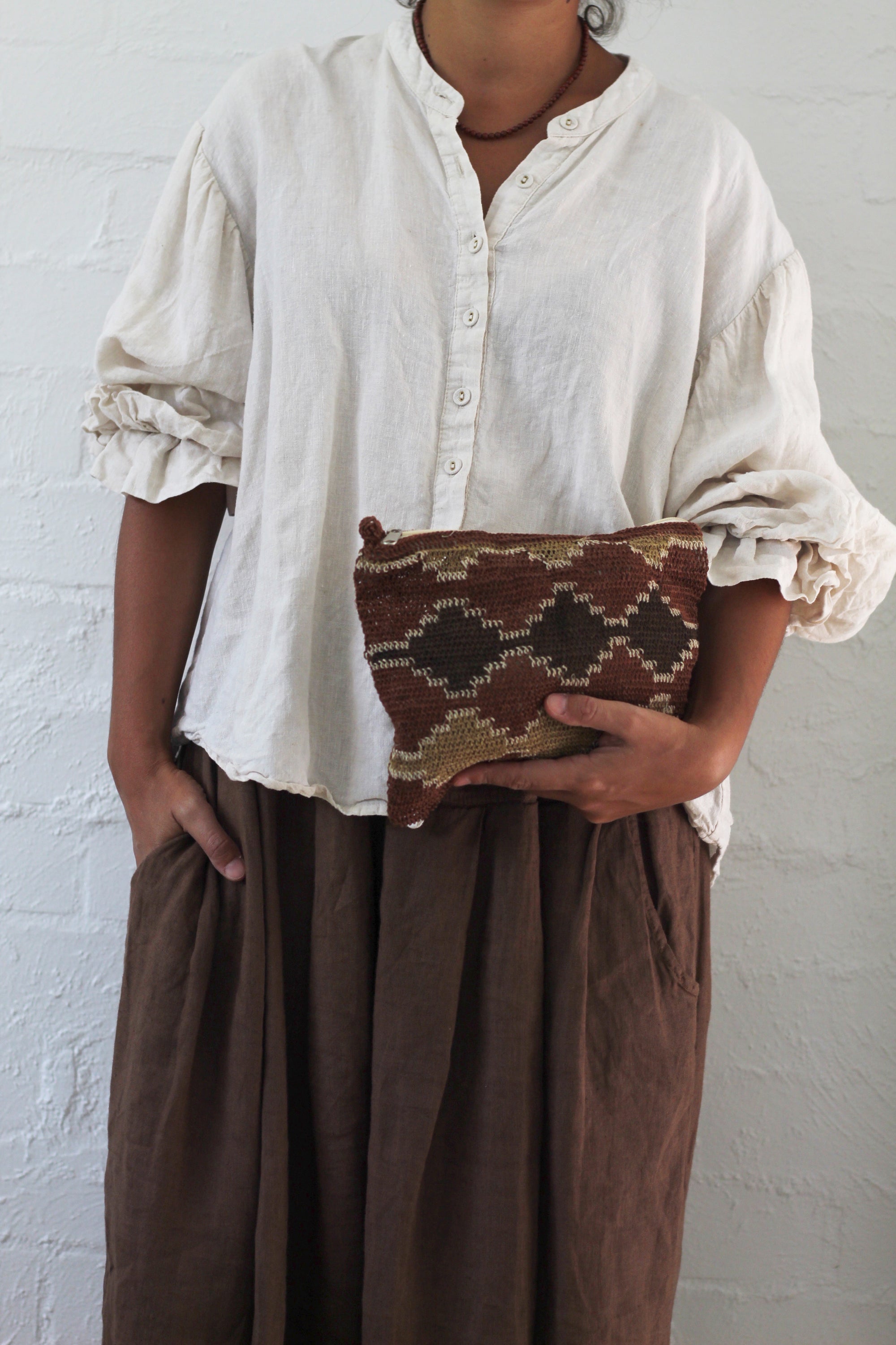 Hand woven Antigua Clutch 