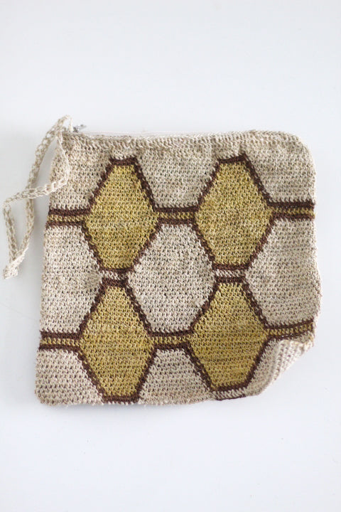 Hand woven Monte Clutch 