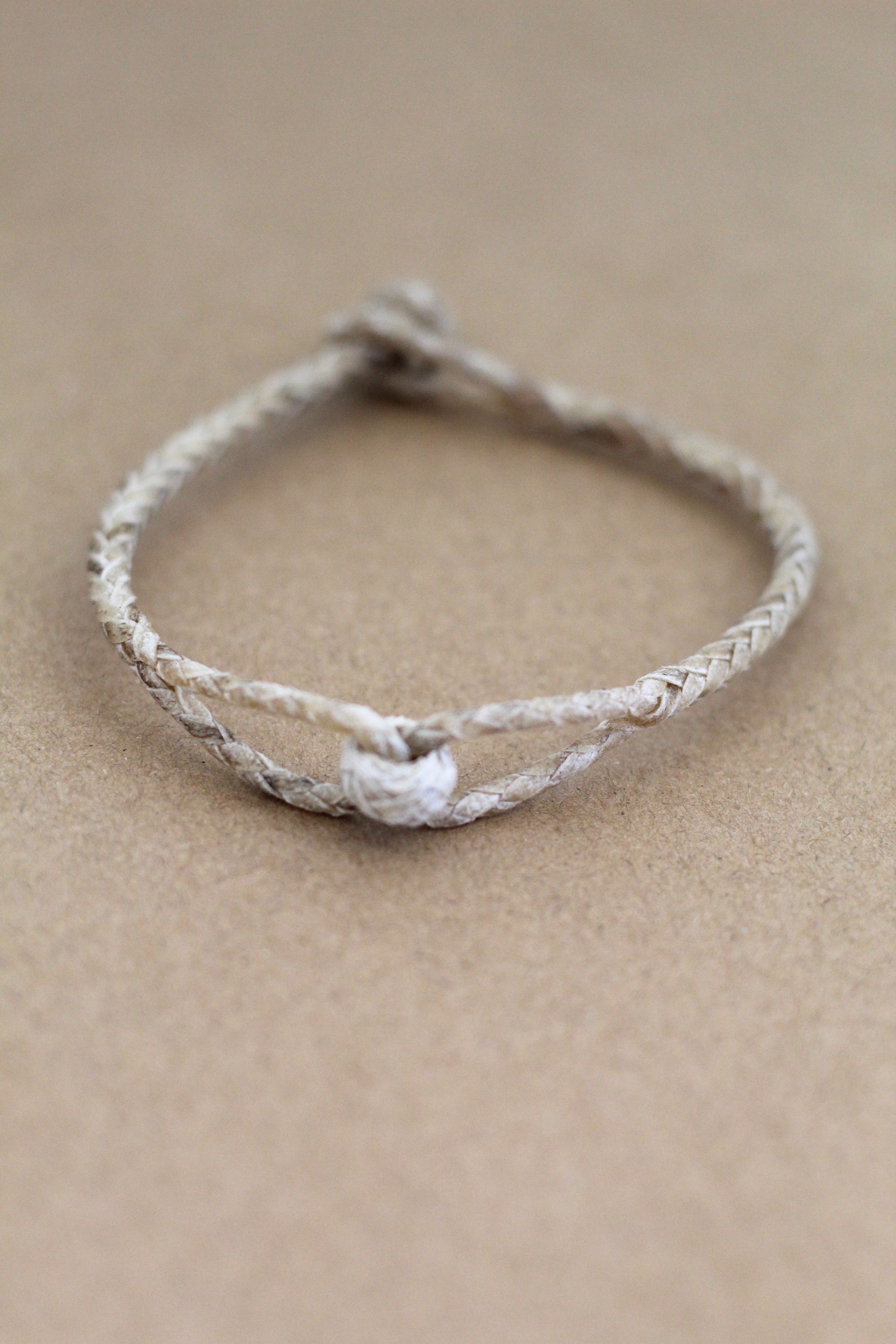 Leather Bracelet #001, handcrafted natural leather, Argentina