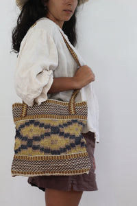 Hand woven Tierra bag #0290