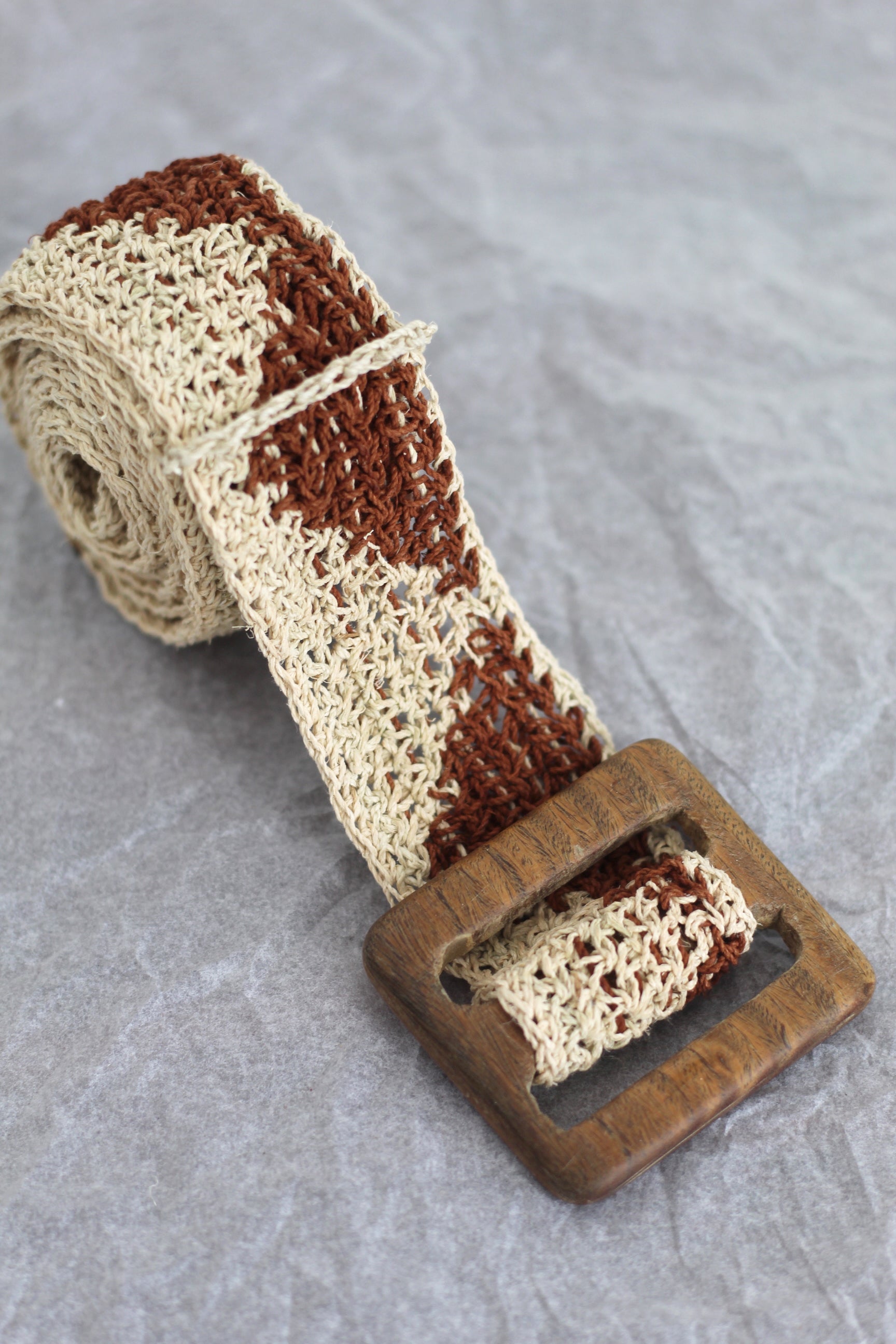 Belt #0222, chaguar fibre by Wichi artisans, Argentina