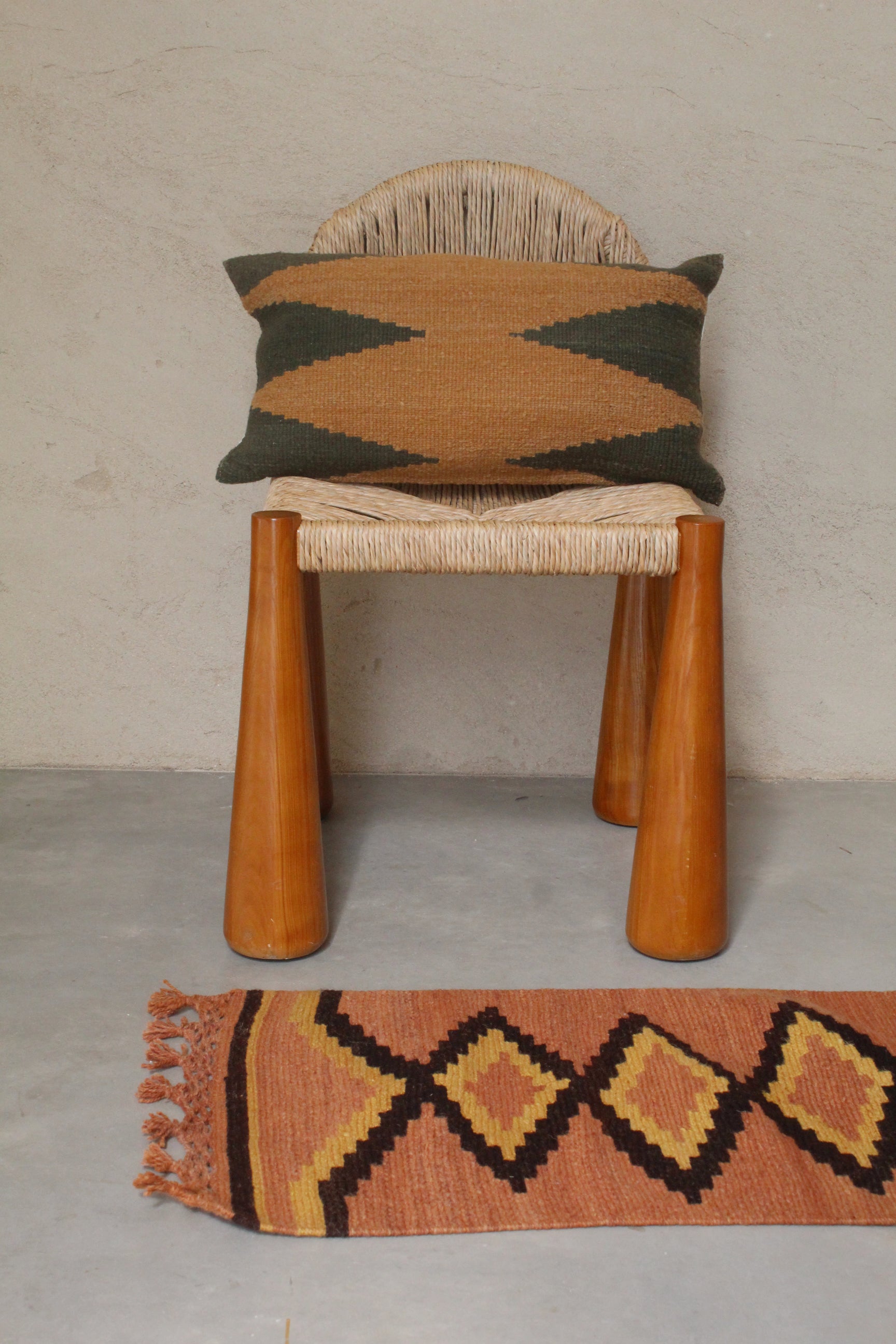 Formosa Qom Textile #021, handwoven sheep wool by Qom artisans, Argentina