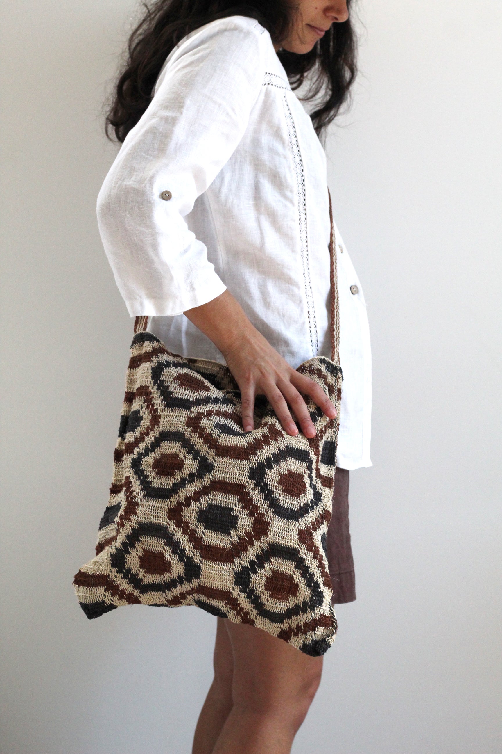 Hand woven Oversized Bag #035