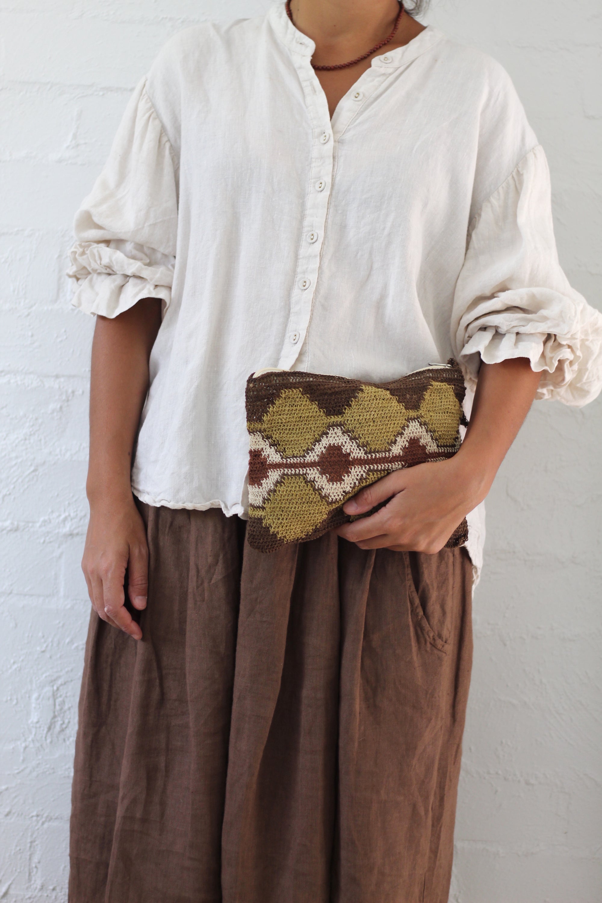 Hand woven Antigua Clutch 