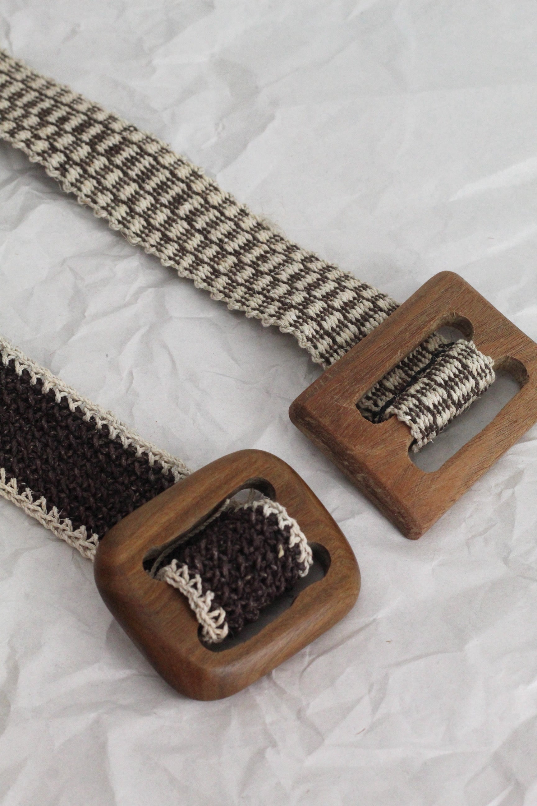 Belt #0210, chaguar fibre by Wichi artisans, Argentina