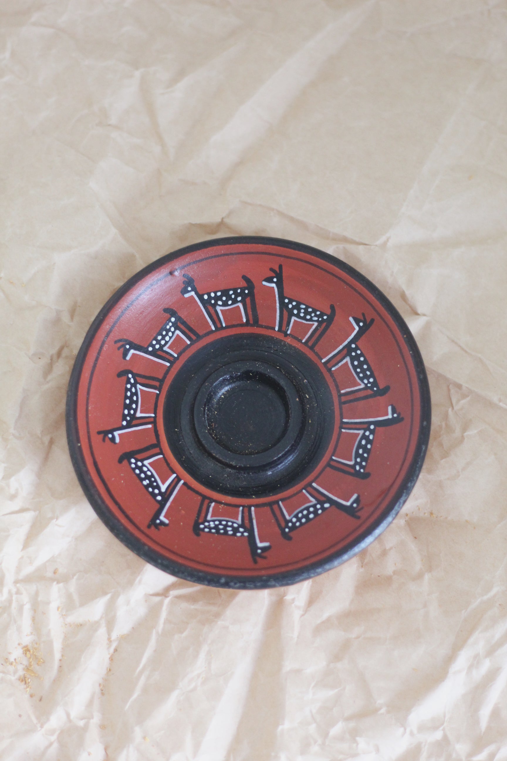 Wanchako Incense Holder #003, handmade ceramic