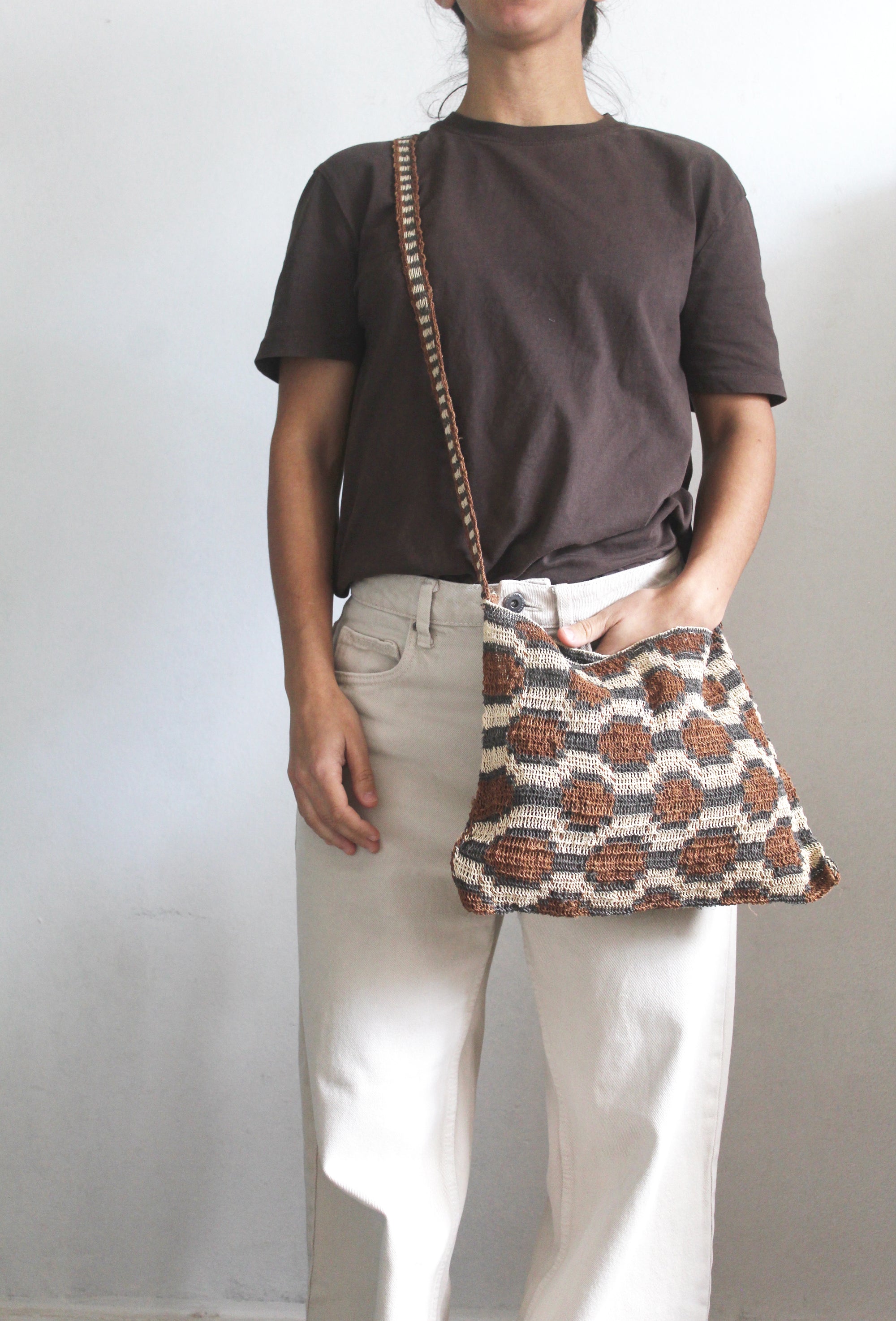 Hand woven Tierra Bag 