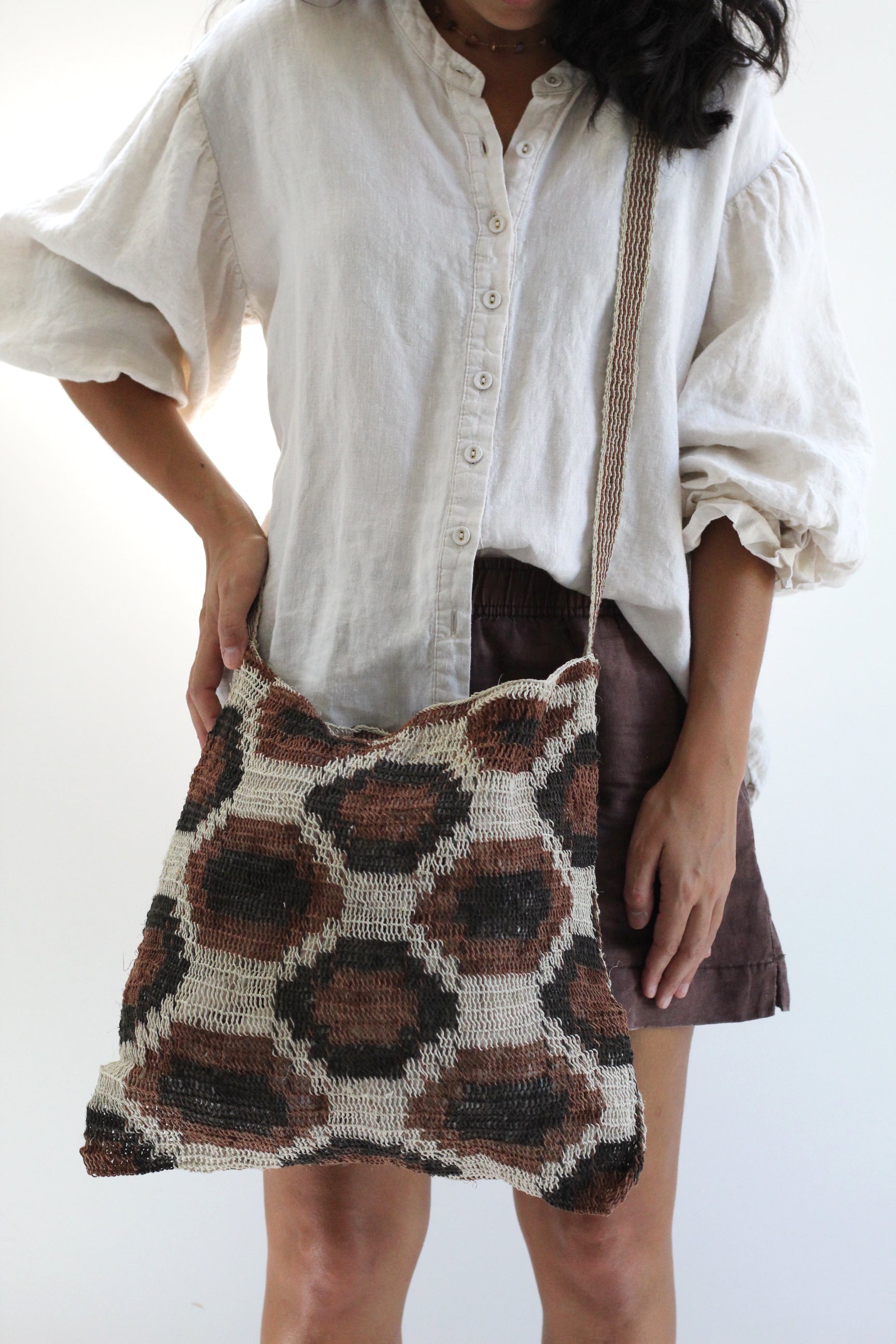 Hand woven Oversized Bag #040