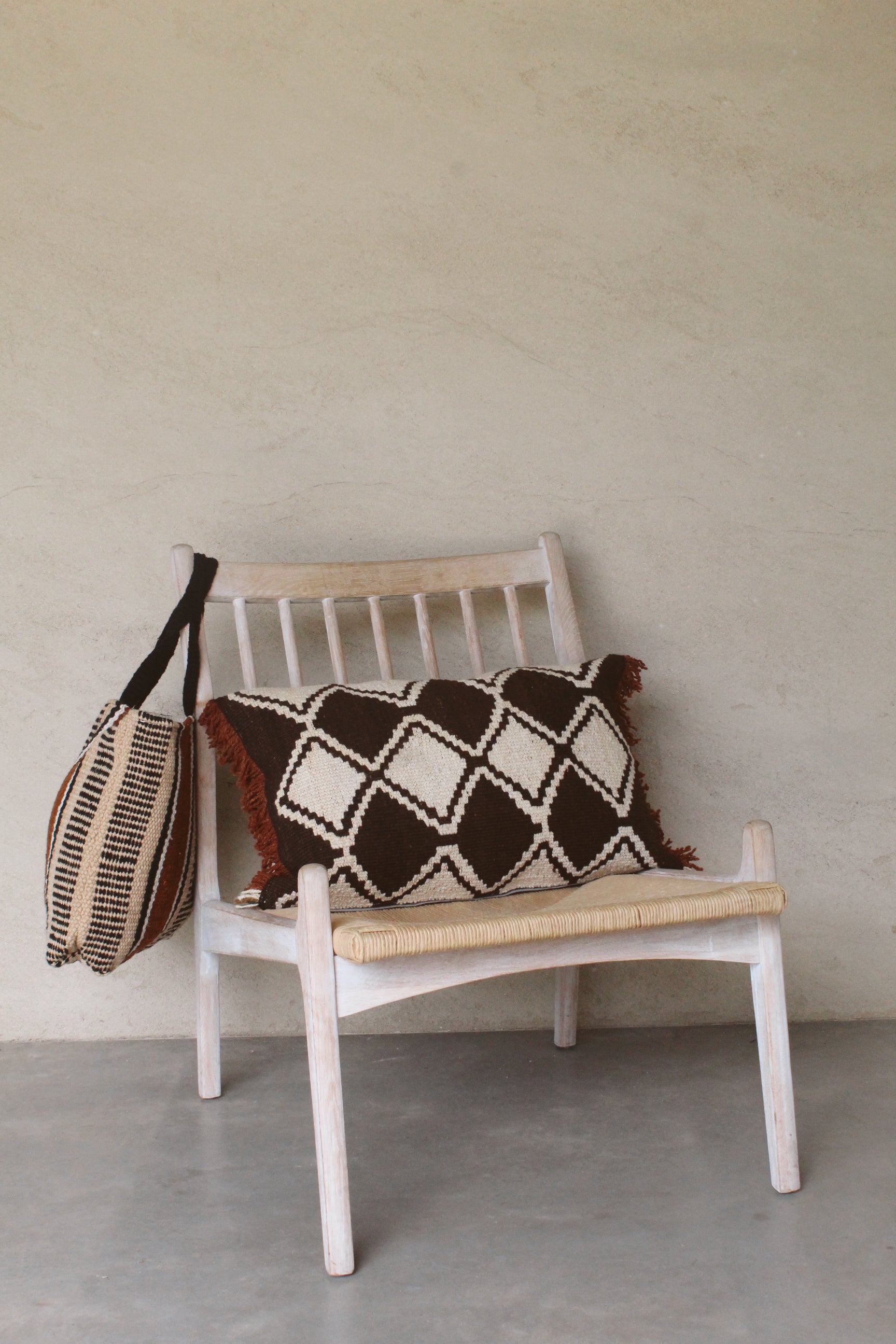 Qom Rectangle Large Cushion #024