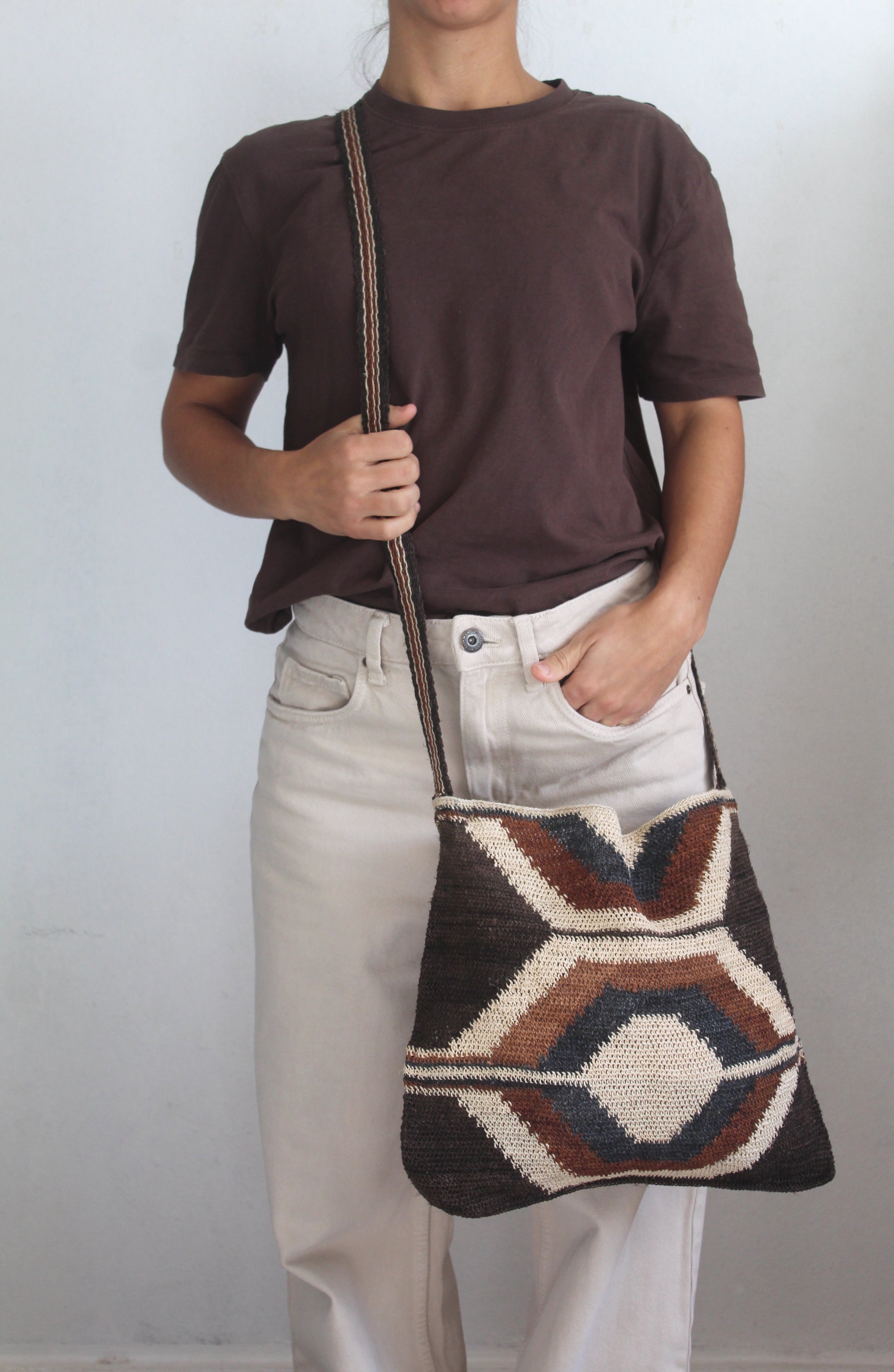 Hand woven Tierra Bag 