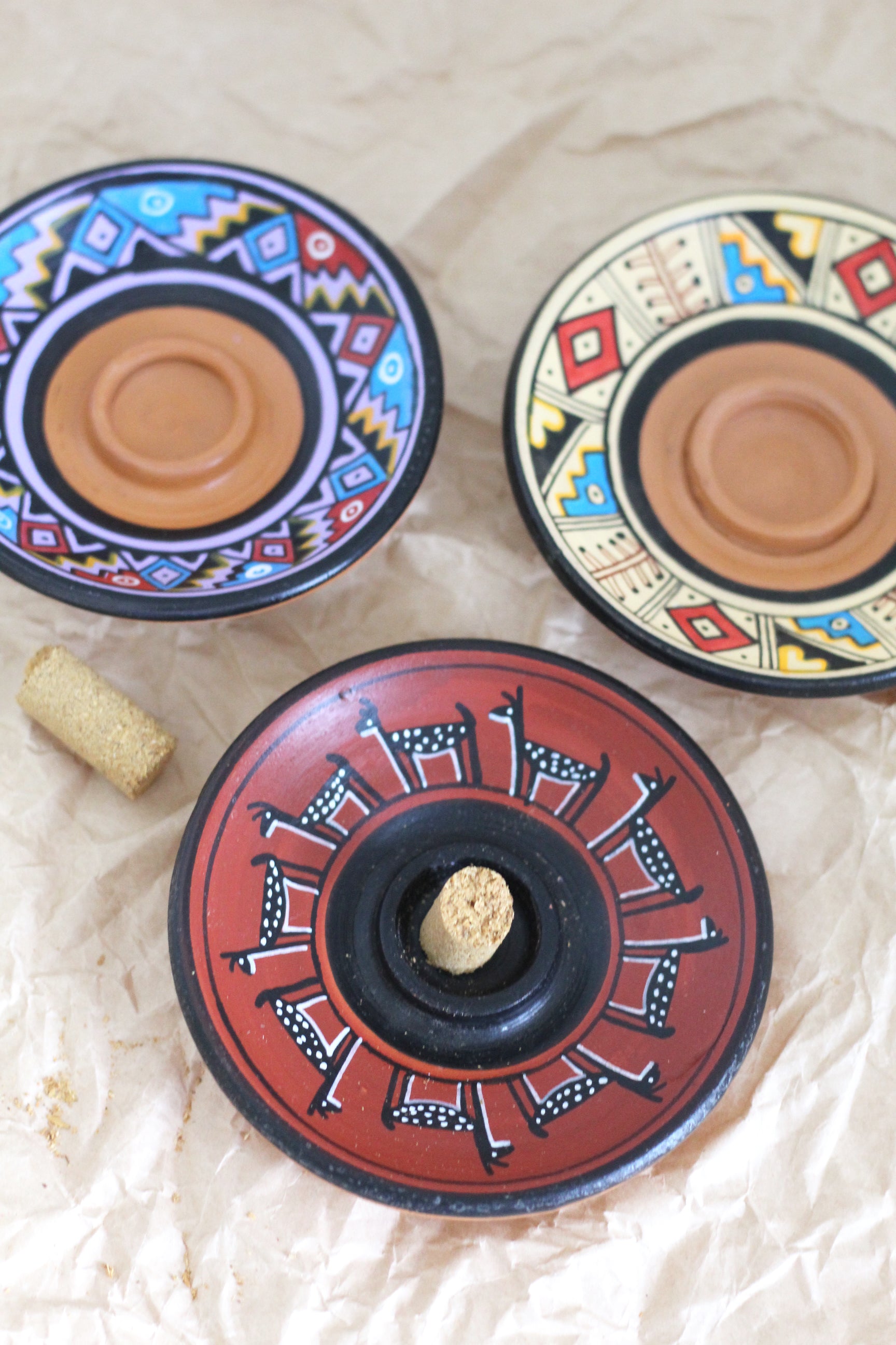 Wanchako Incense Holder #002, handmade ceramic