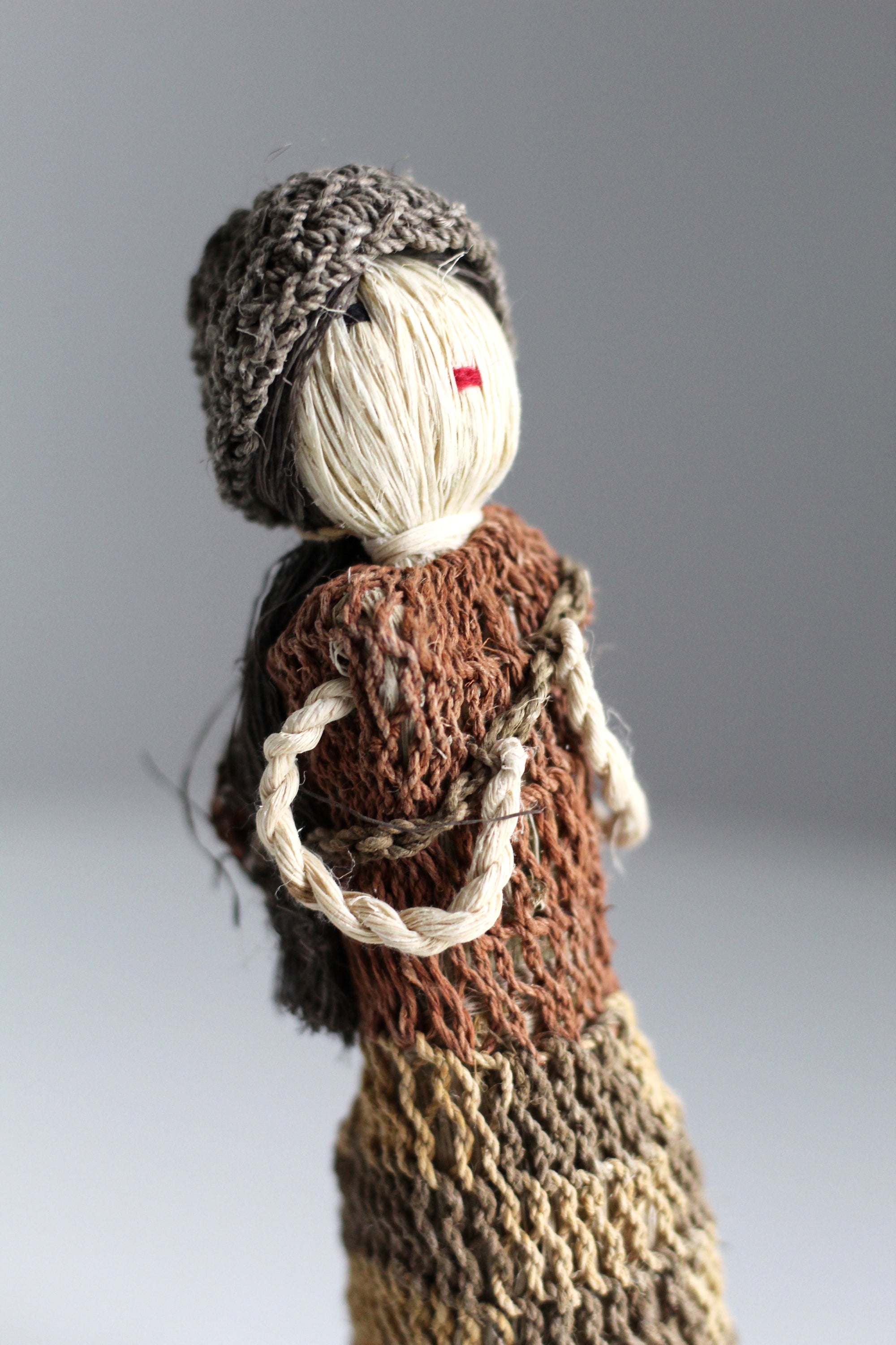 Decorative Doll #011, handwoven by Wichi artisans, Argentina