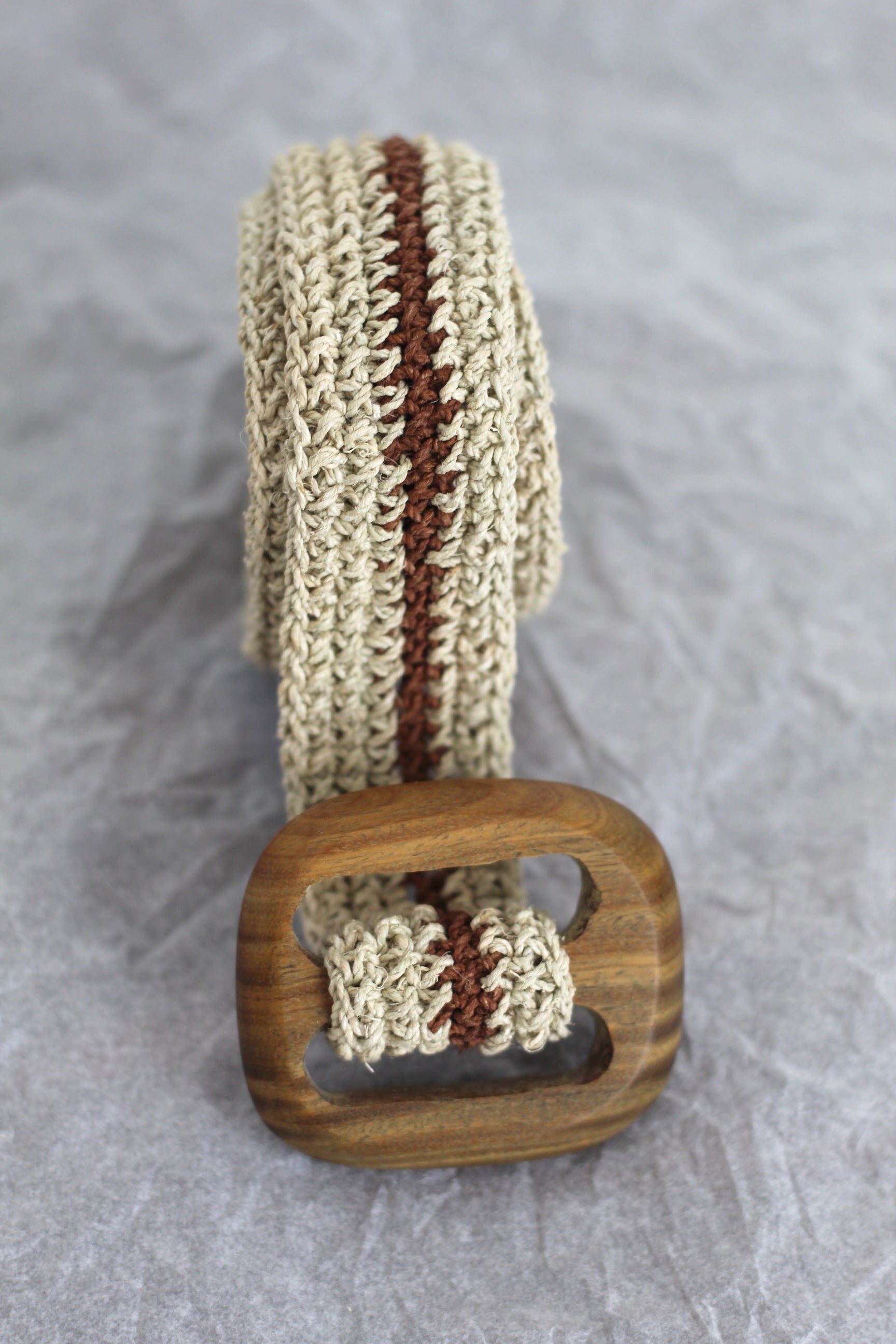 Belt #0221, chaguar fibre by Wichi artisans, Argentina