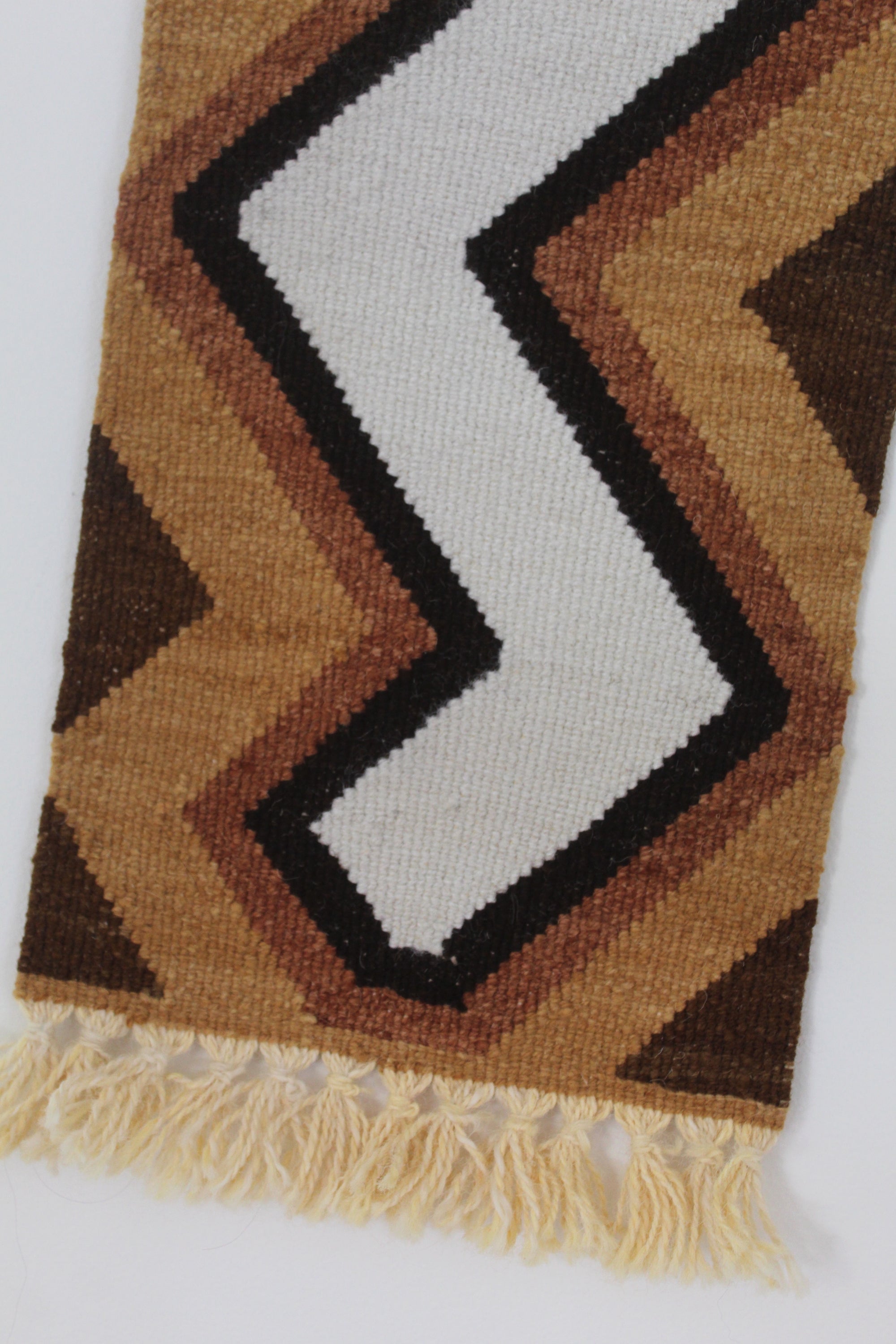 Formosa Qom Textile #028, handwoven sheep wool by Qom artisans, Argentina