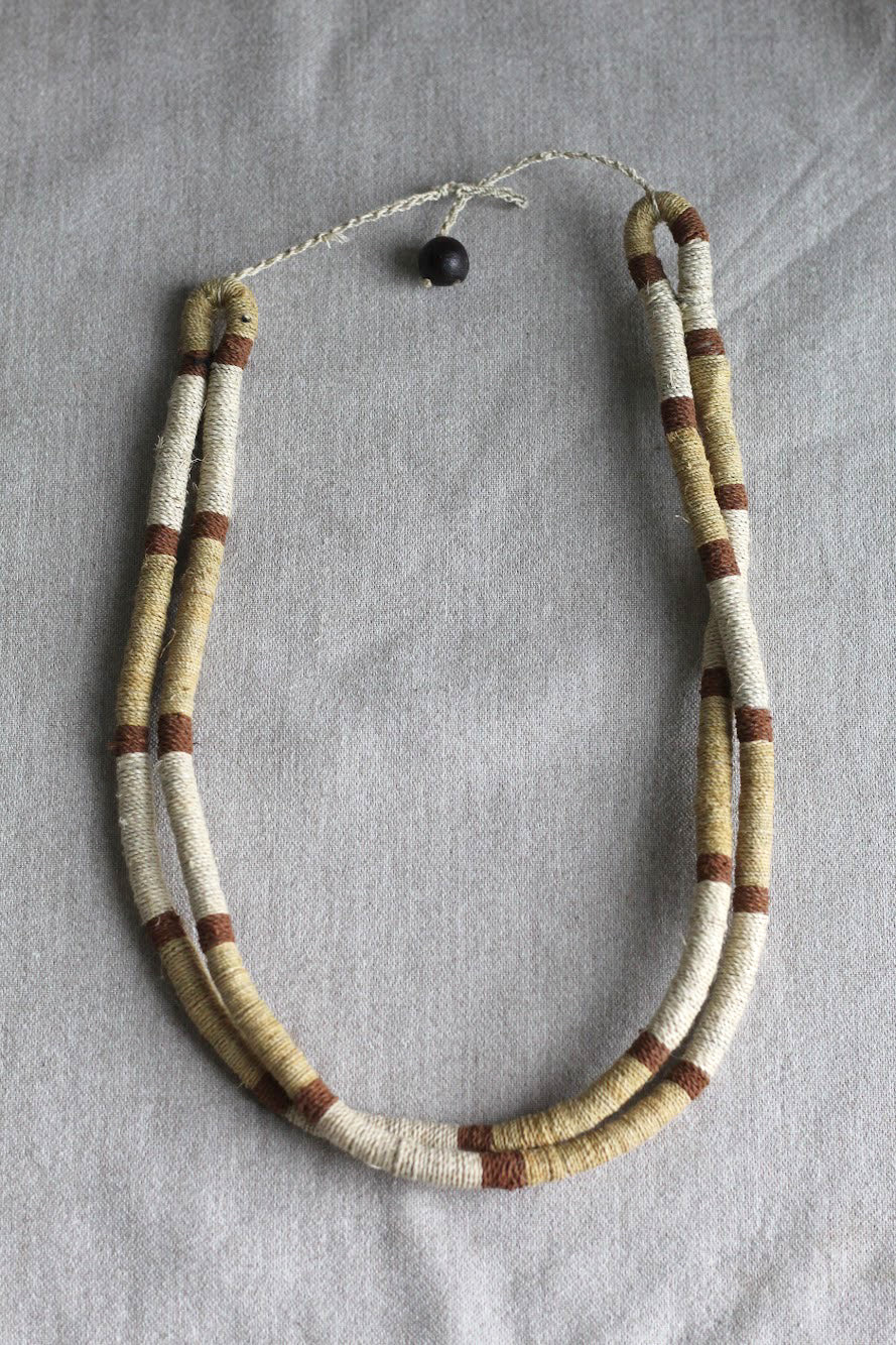 Necklace #0112, handwoven chaguar by Wichi artisans, Argentina