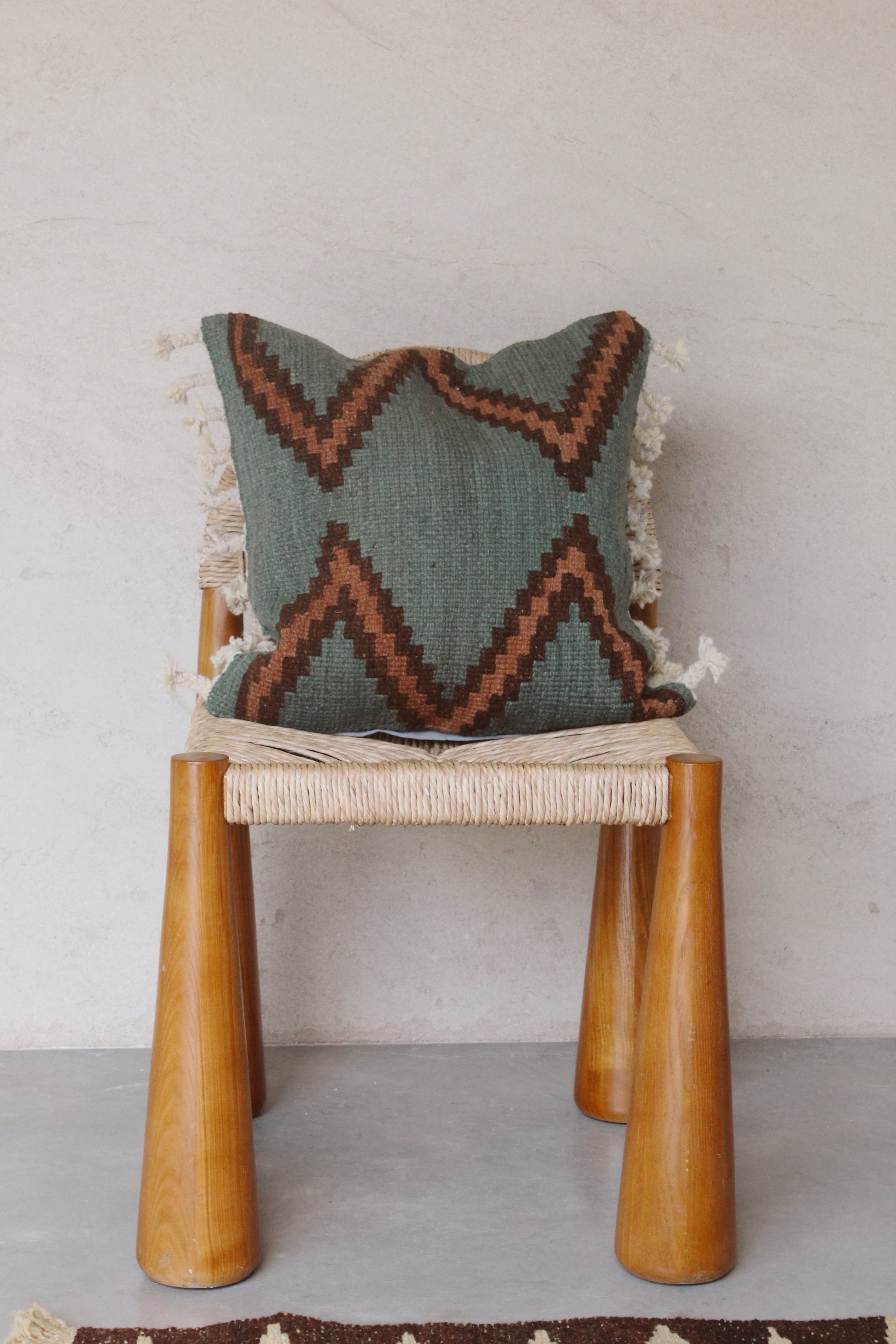 Qom Square Cushion #004