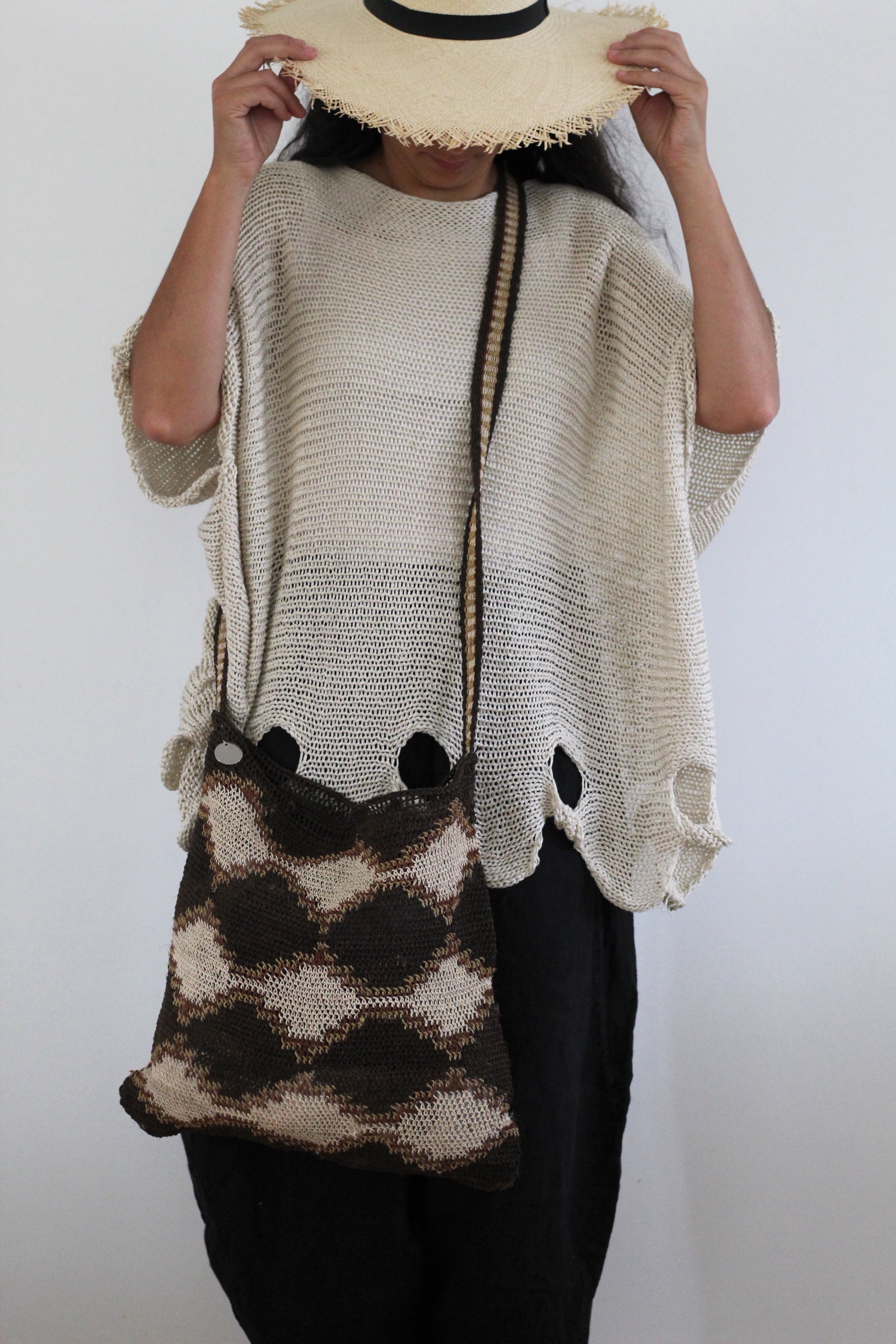 Hand woven Oversized Bag  #055