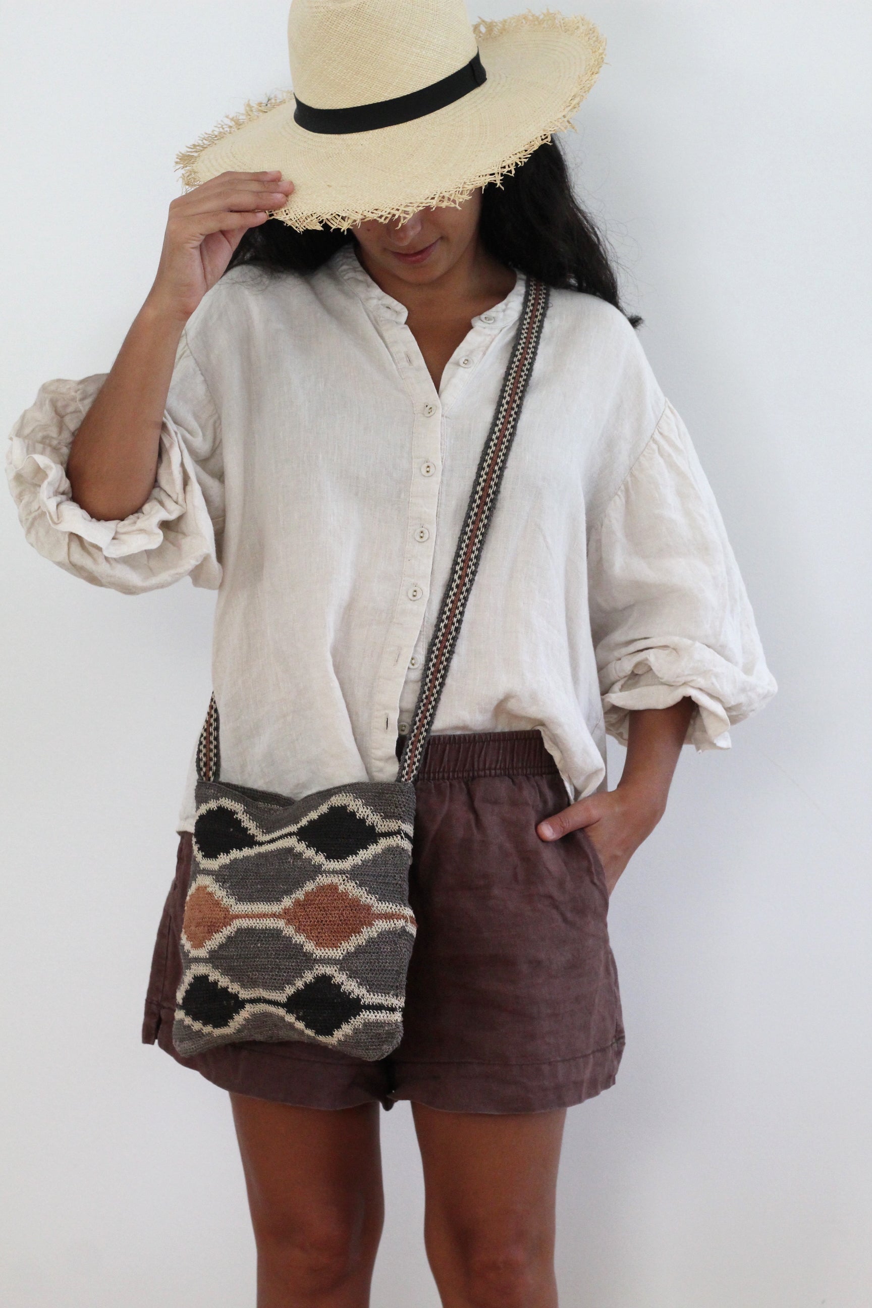 Hand woven Etnia bag #0151
