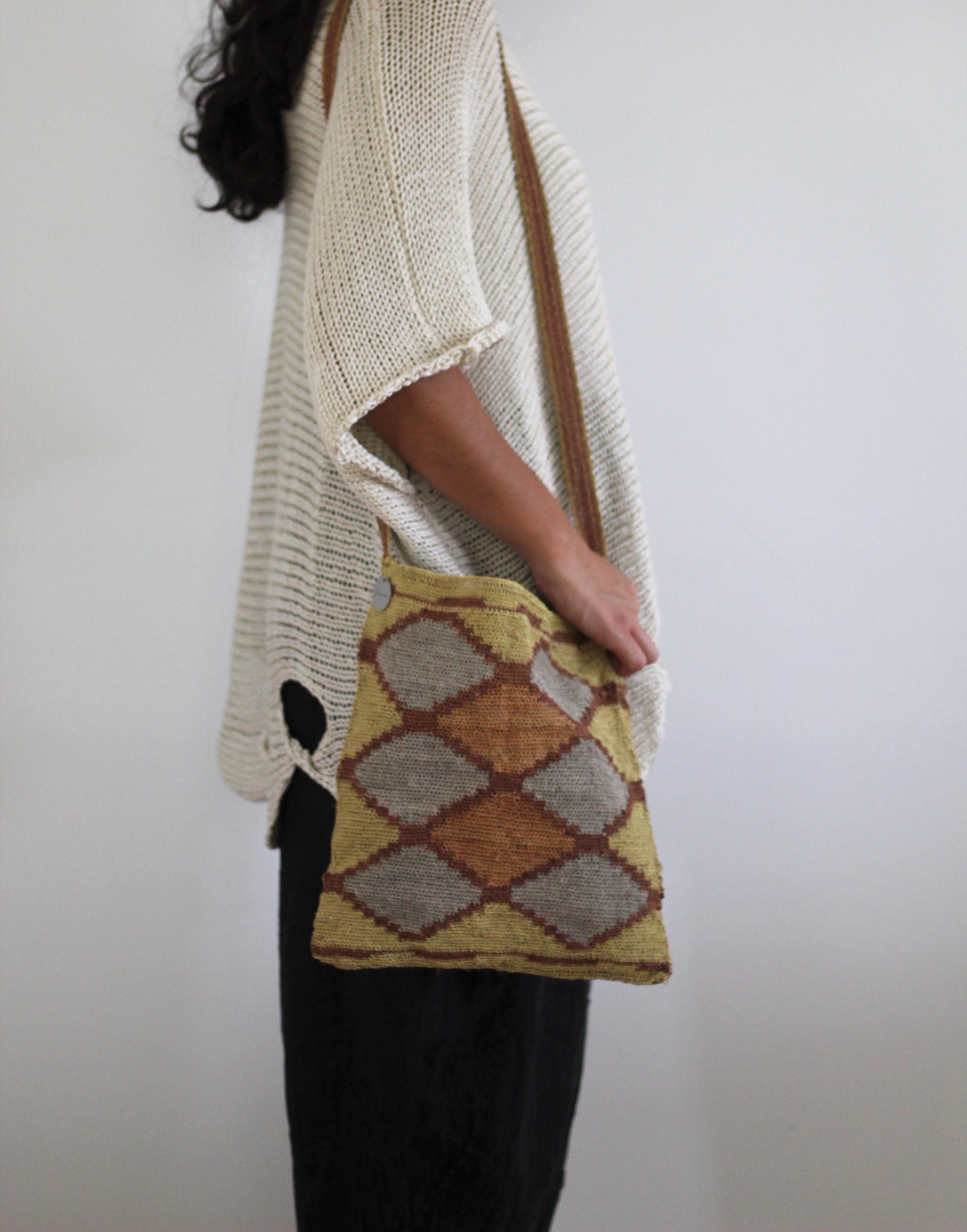 BLACK FRIDAY 25% OFF | Hand woven Tierra Bag #0361