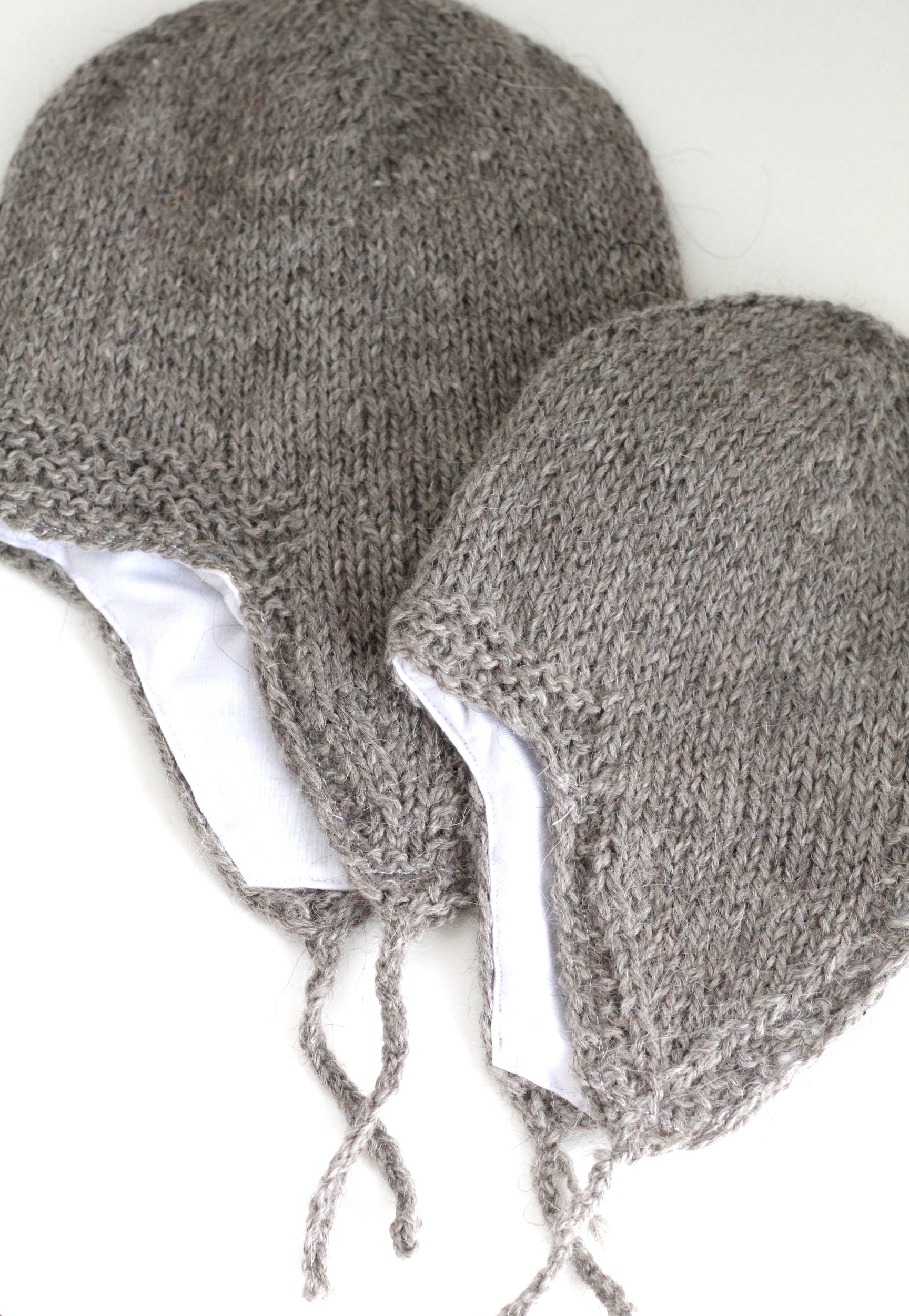 Hand Knitted Beanie, llama wool, Argentina