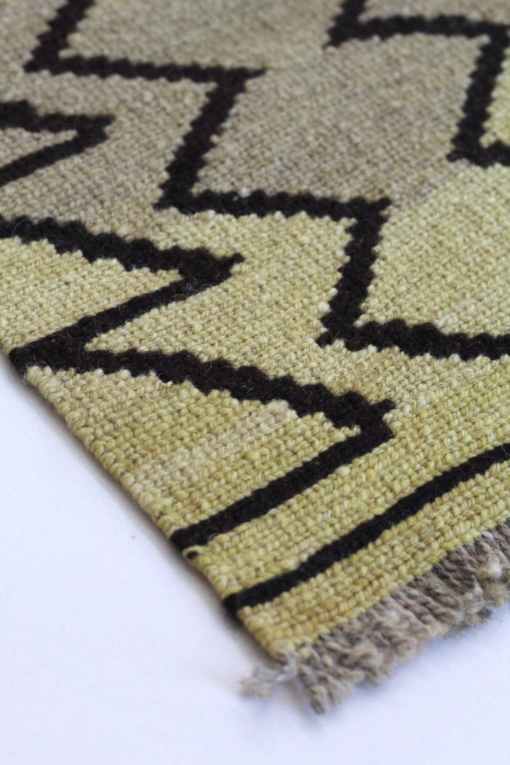 Formosa Qom Textile #018, handwoven sheep wool by Qom artisans, Argentina