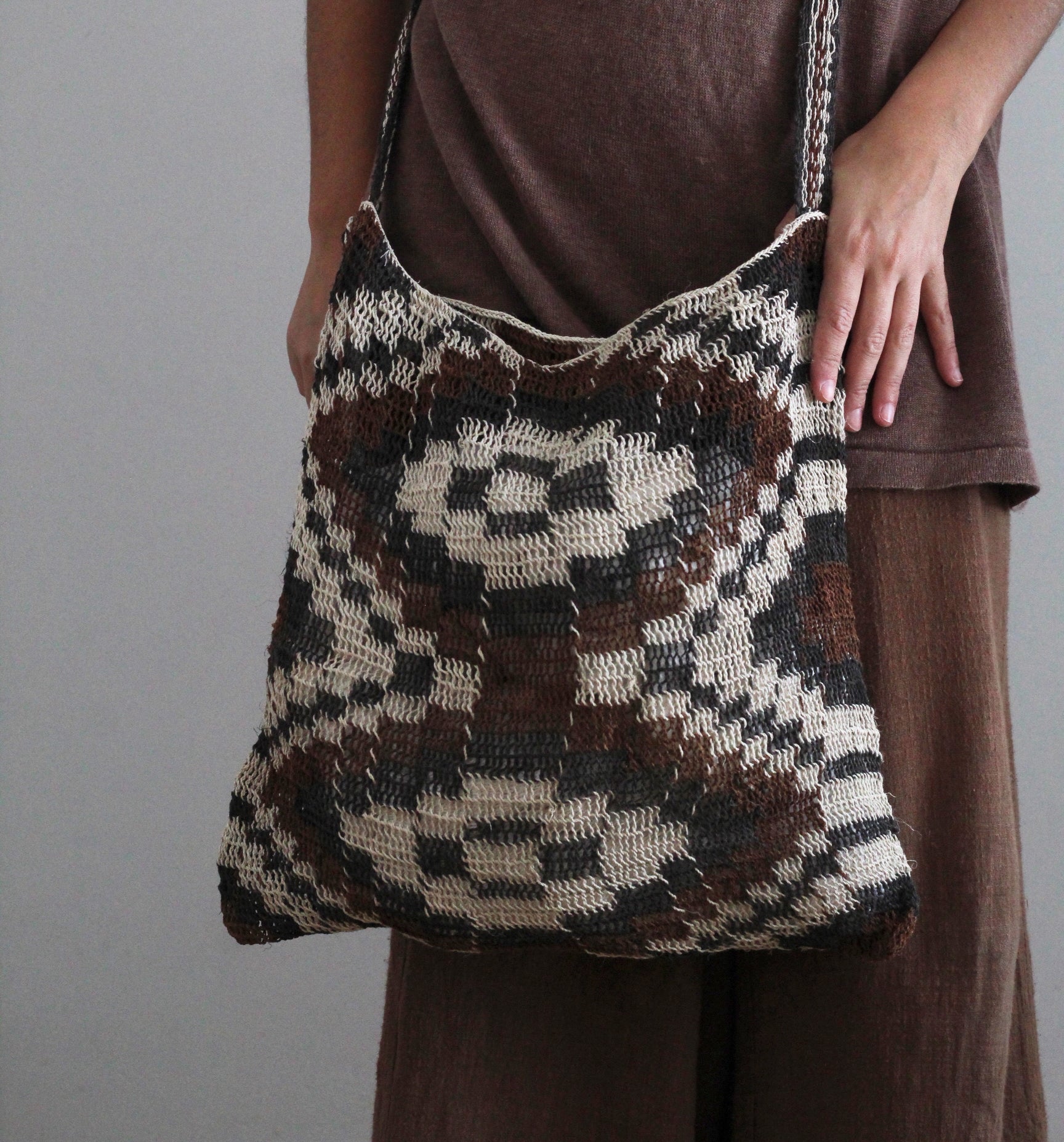 Hand woven Oversized Bag #050