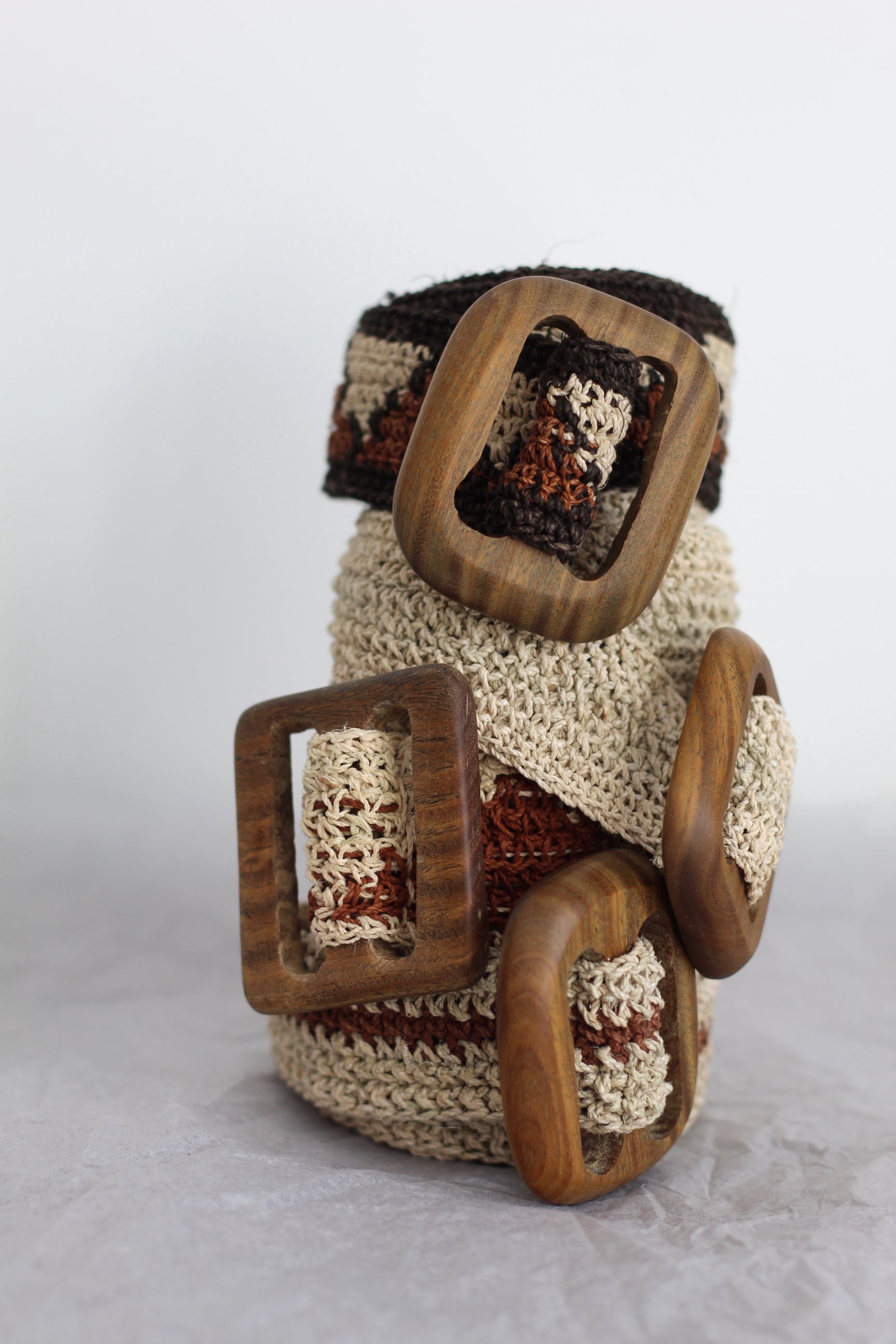 Belt #0221, chaguar fibre by Wichi artisans, Argentina