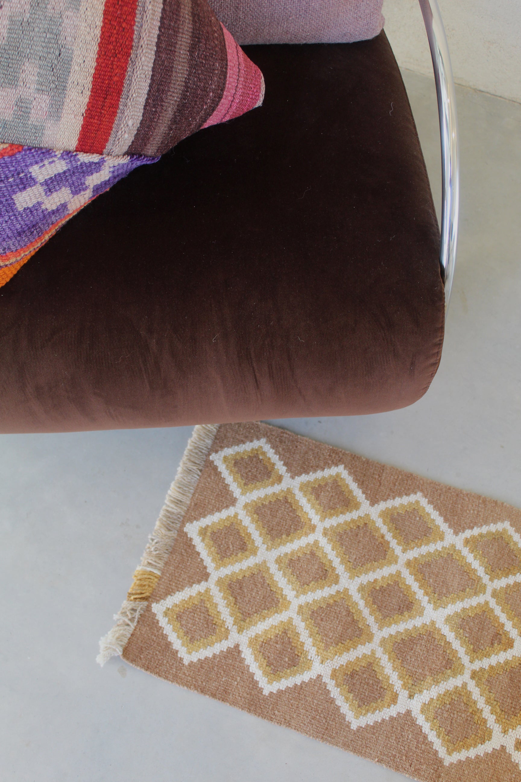 Formosa Qom Textile #022, handwoven sheep wool by Qom artisans, Argentina