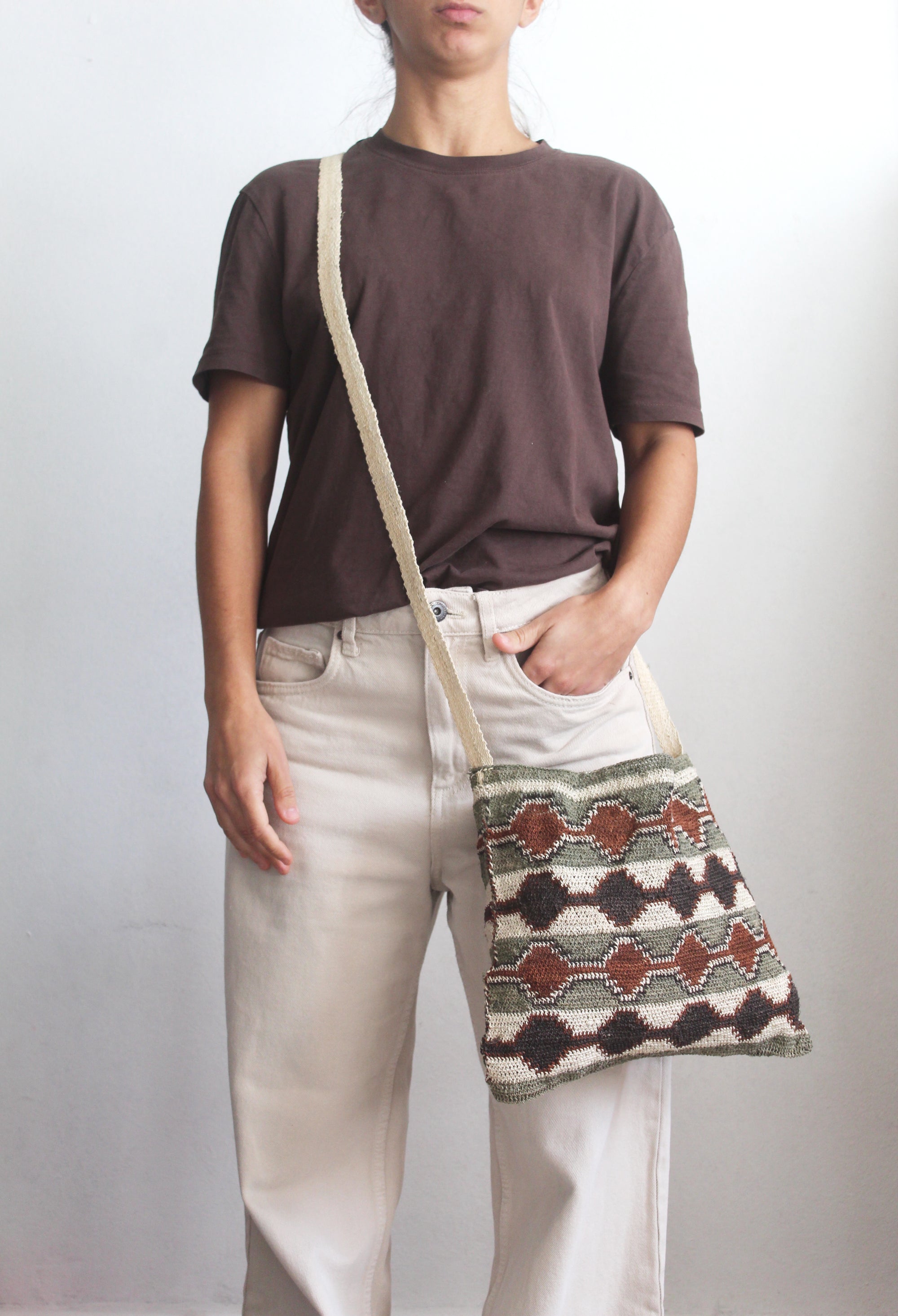 Hand woven Tierra Bag 