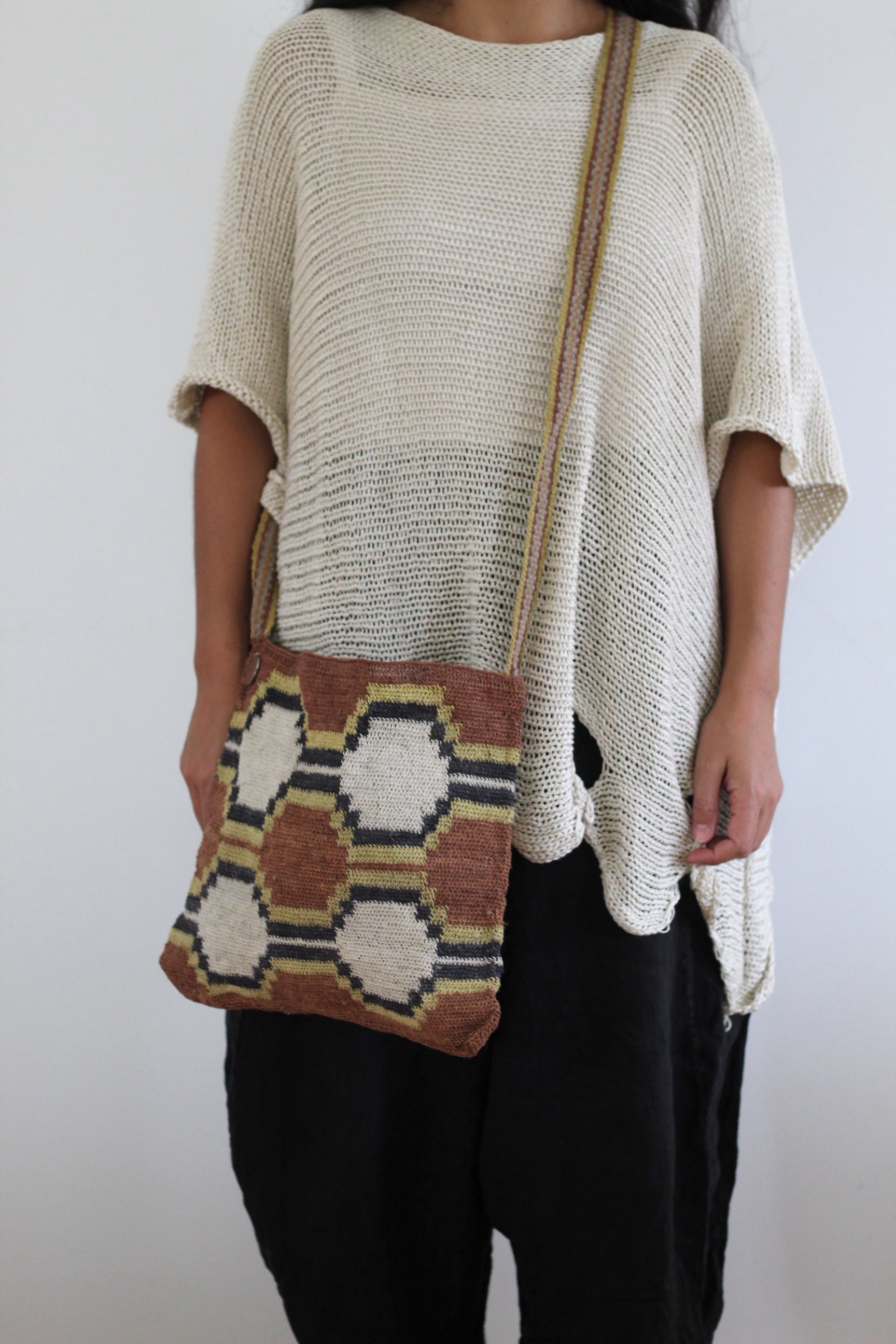 BLACK FRIDAY 25% OFF | Hand woven Tierra Bag #0362