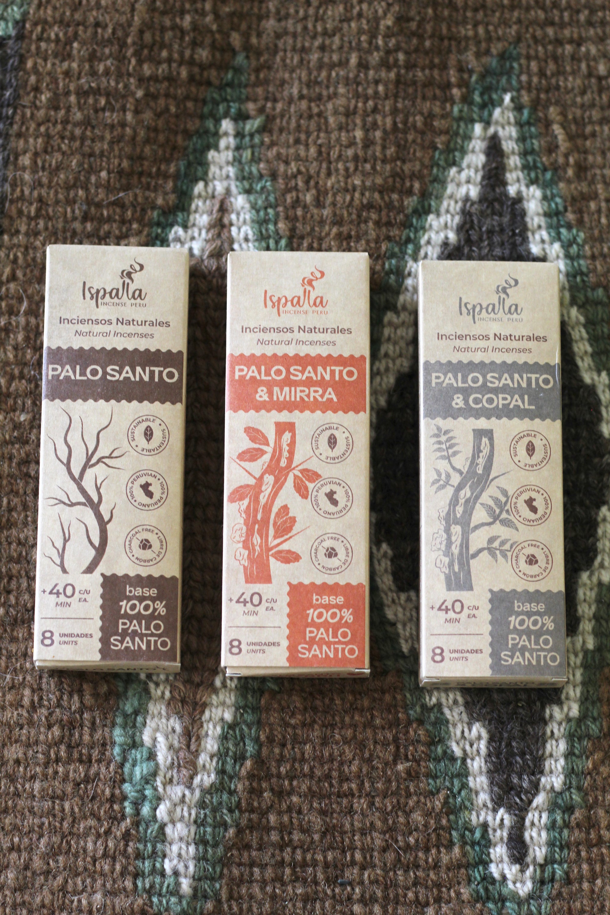 Palo Santo Incenses, sustainably gathered Peruvian palo santo