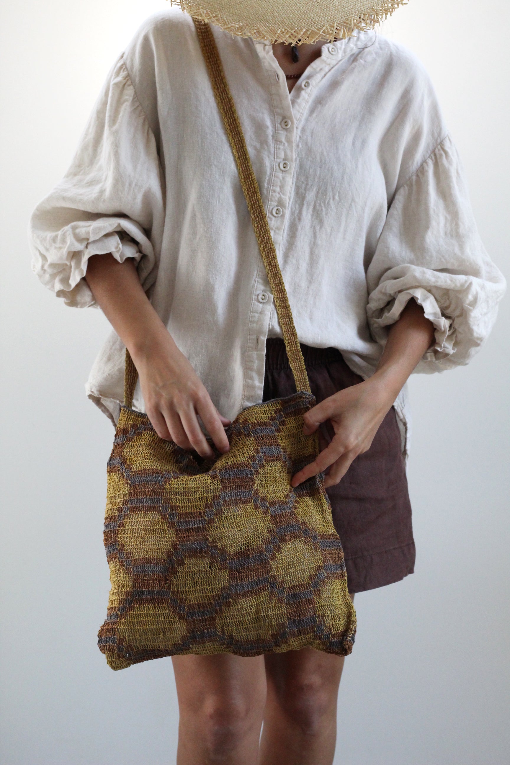 Hand woven Tierra Bag #0245