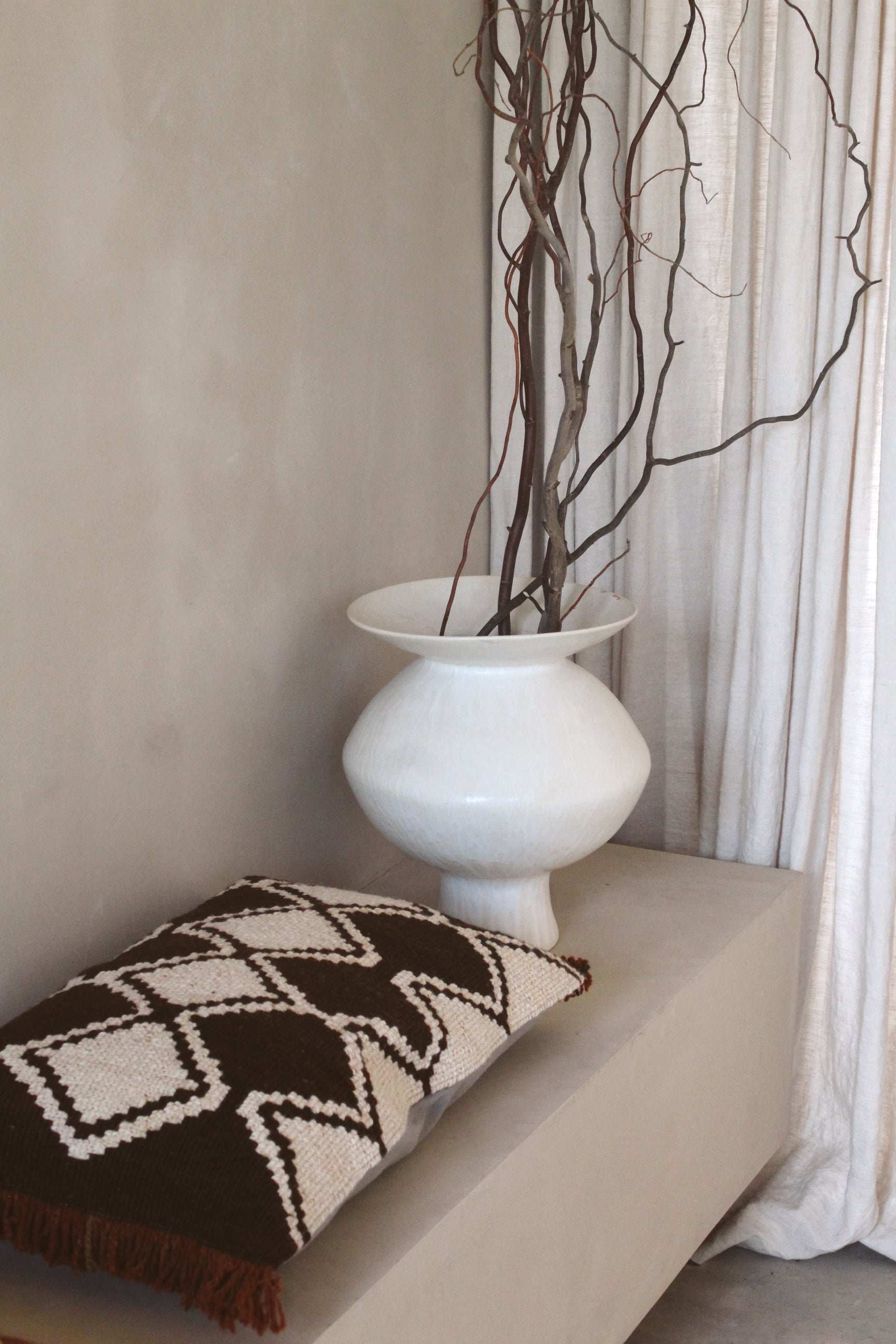 Qom Rectangle Large Cushion #024