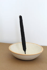 Incense Holder | Wood fired Piker White