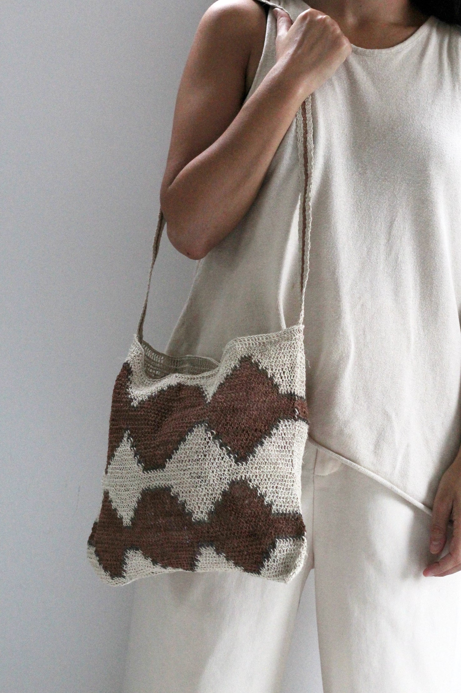 BLACK FRIDAY UP TO 40%OFF | Hand woven Tierra bag #0264