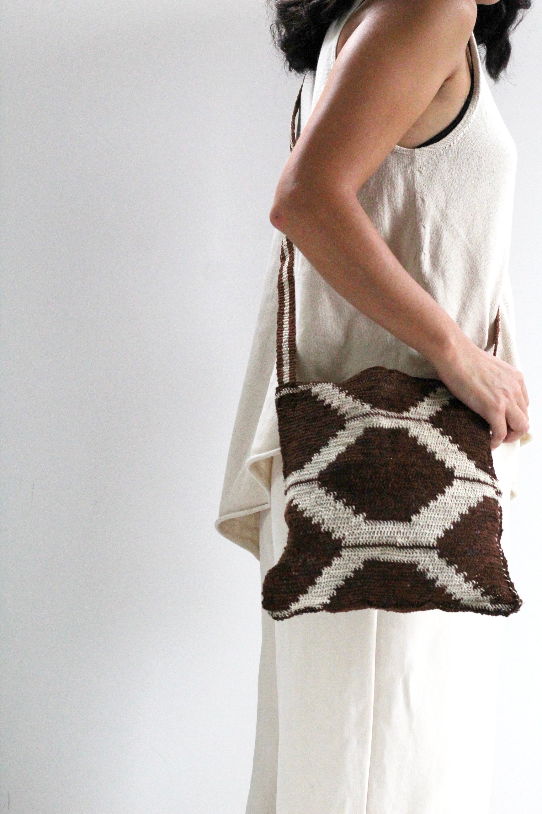 BLACK FRIDAY UP TO 40%OFF | Hand woven Tierra bag #0270