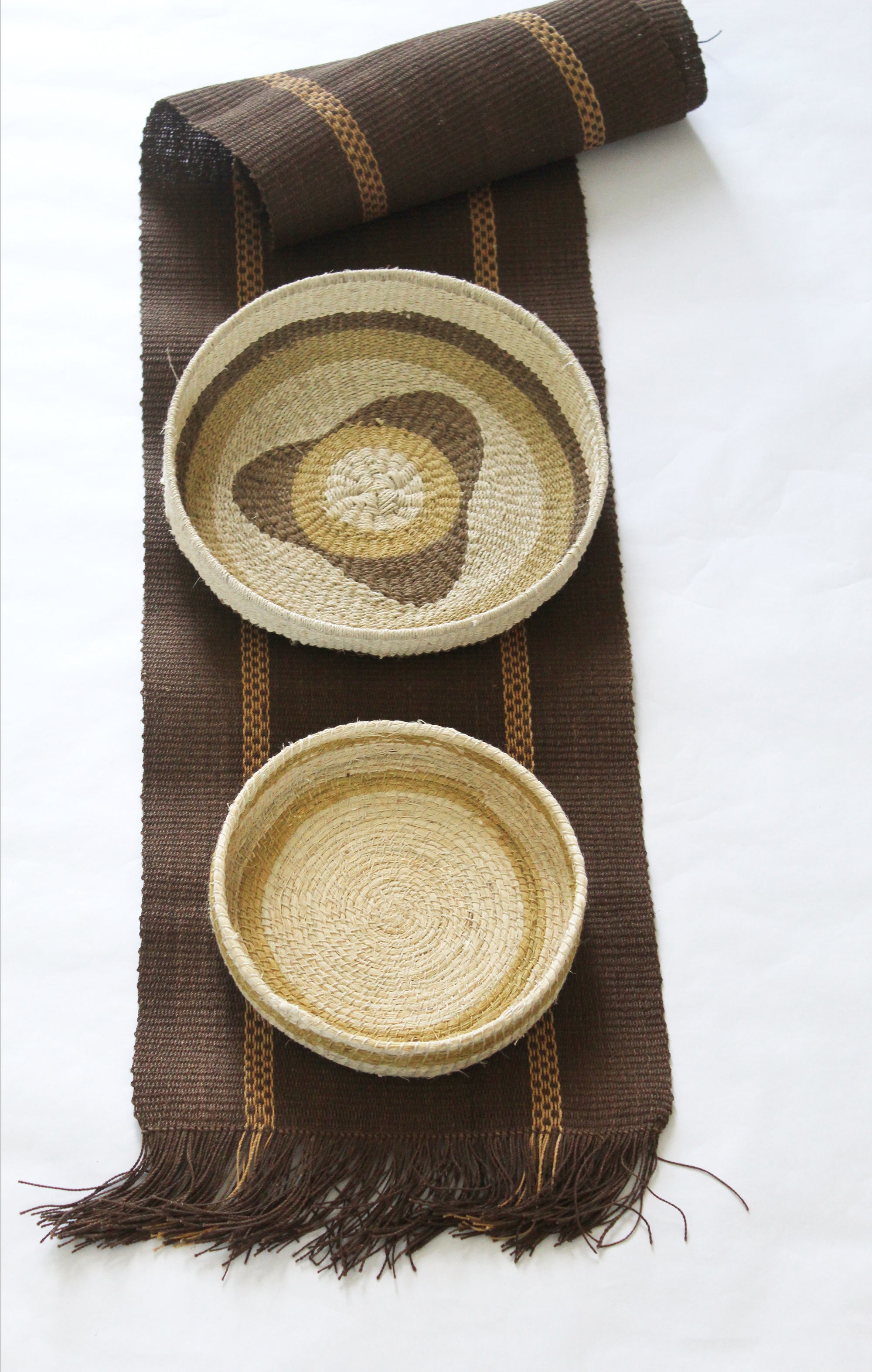 woven table runner