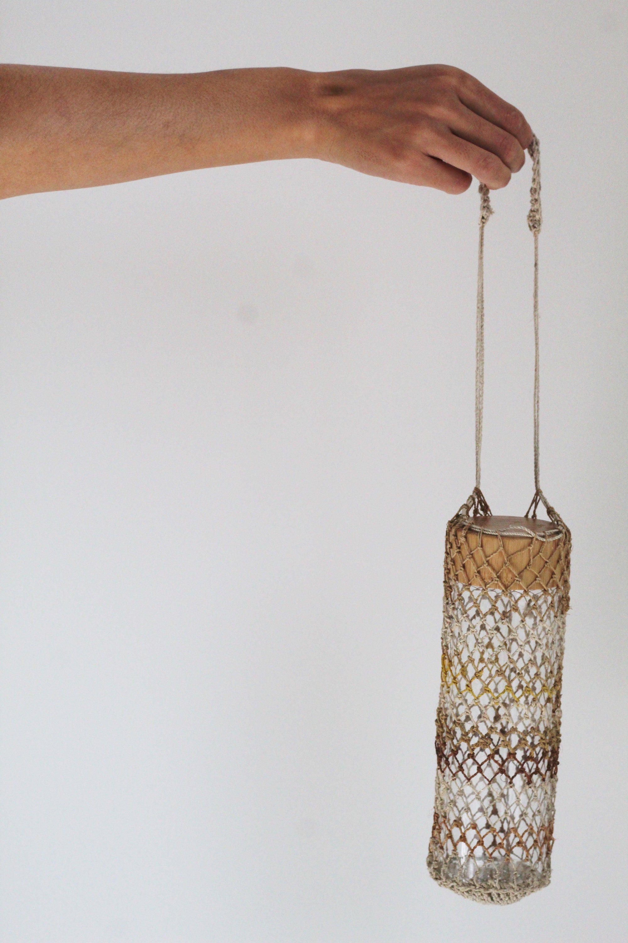 Handwoven Bottle Bag 