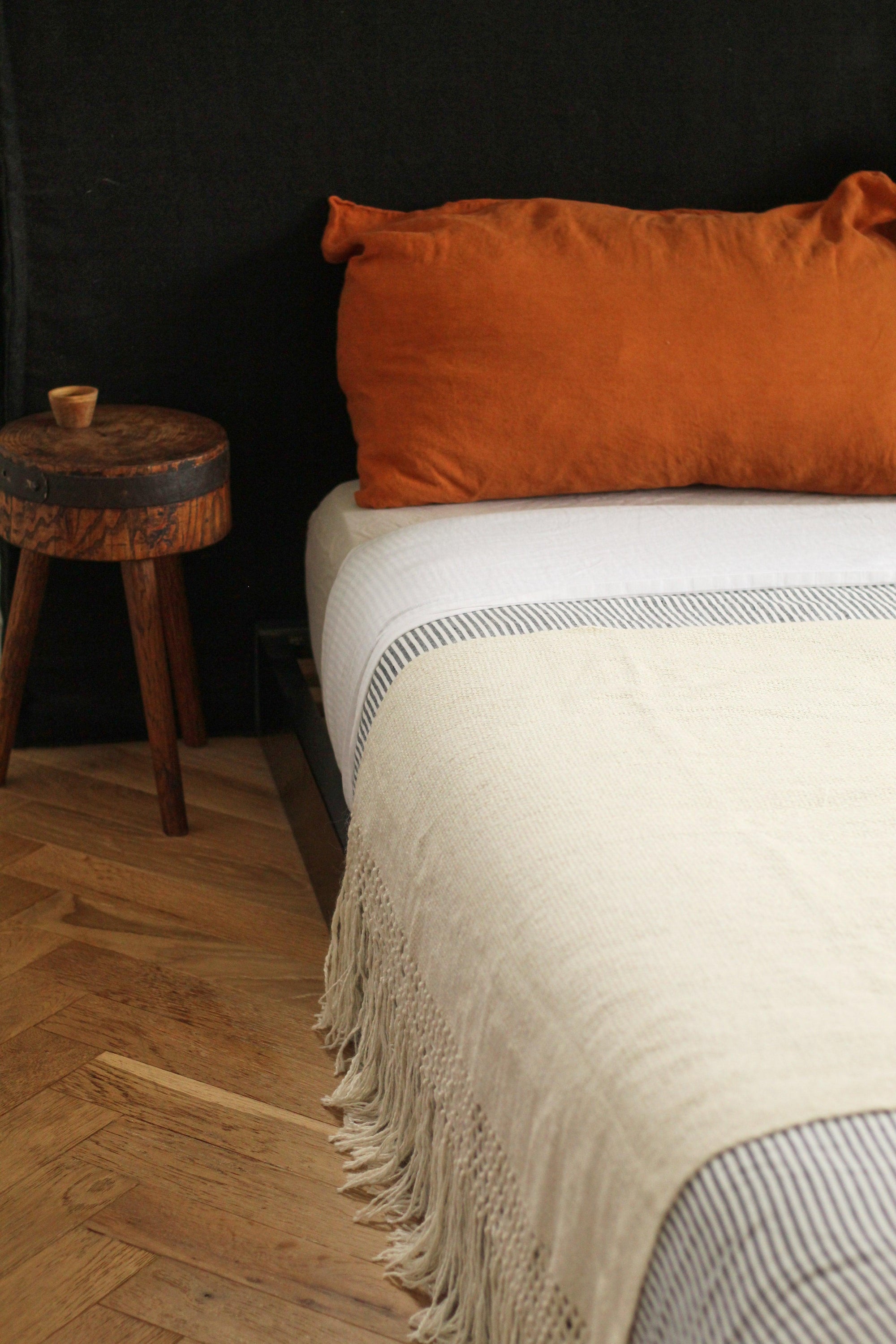 Llama Wool Throw | Natural - Casapacha